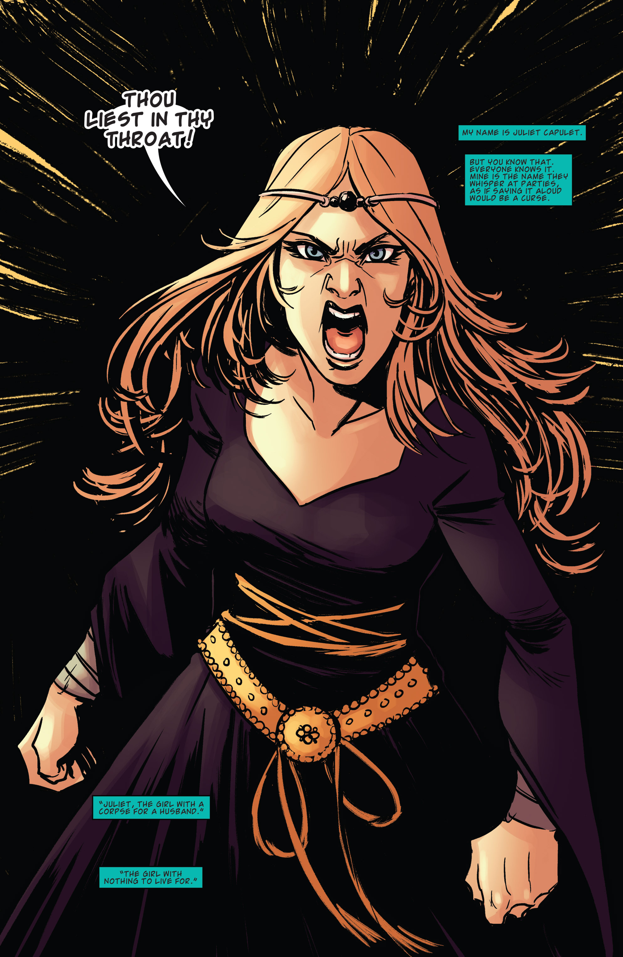 Read online Kill Shakespeare: Juliet: Past is Prologue comic -  Issue #1 - 3