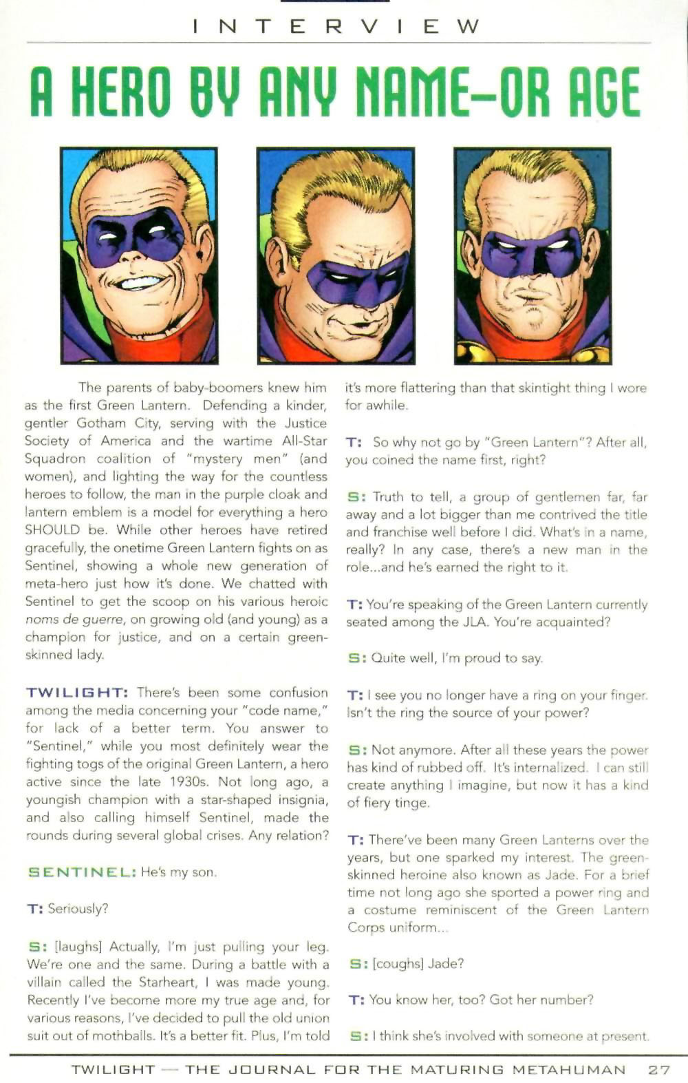 Read online Green Lantern Secret Files comic -  Issue #2 - 27