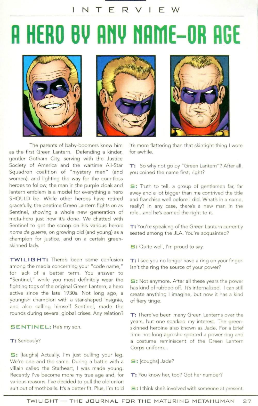 Read online Green Lantern Secret Files comic -  Issue #2 - 27