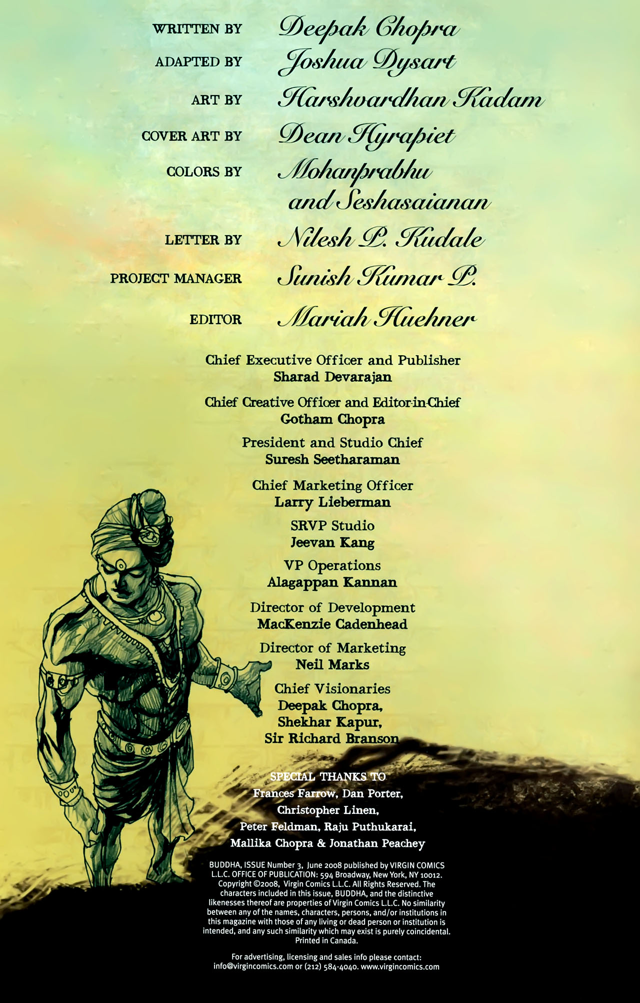 Read online Deepak Chopra's Buddha: A Story of Enlightenment comic -  Issue #3 - 2