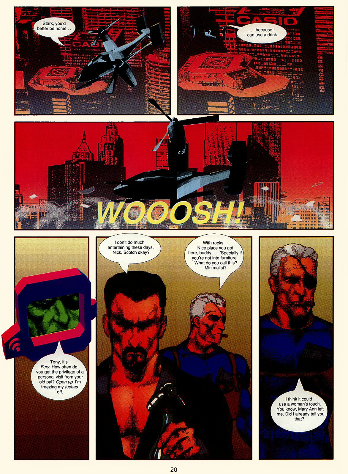 Read online Marvel Graphic Novel comic -  Issue #33 - Iron Man - Crash - 21