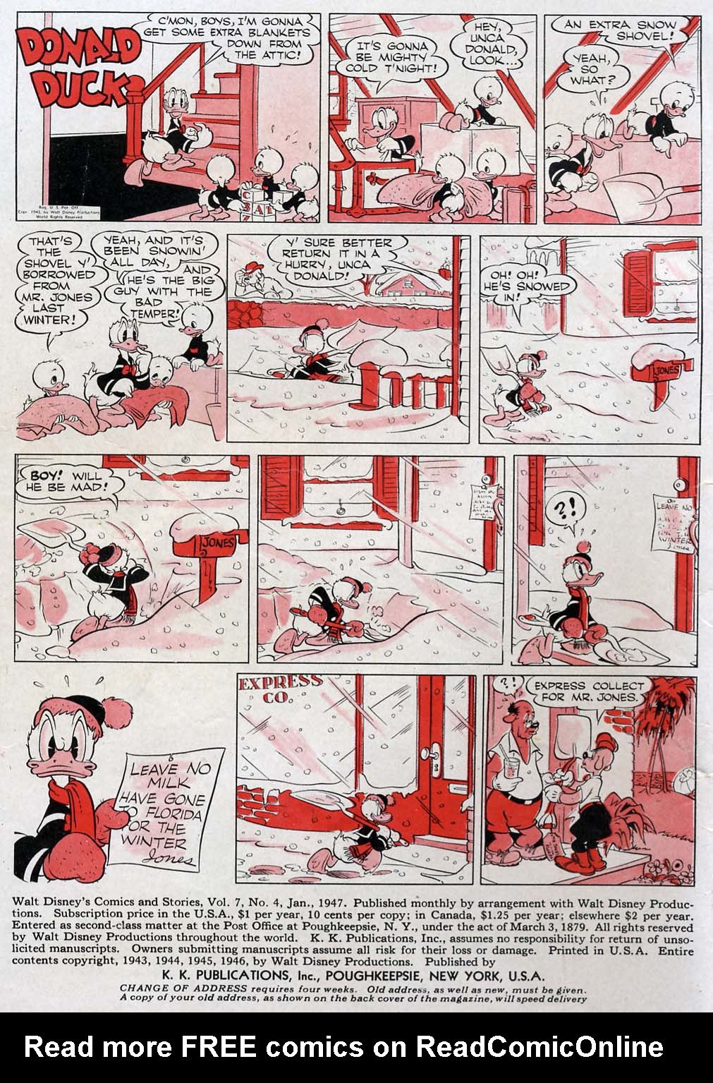 Read online Walt Disney's Comics and Stories comic -  Issue #76 - 2