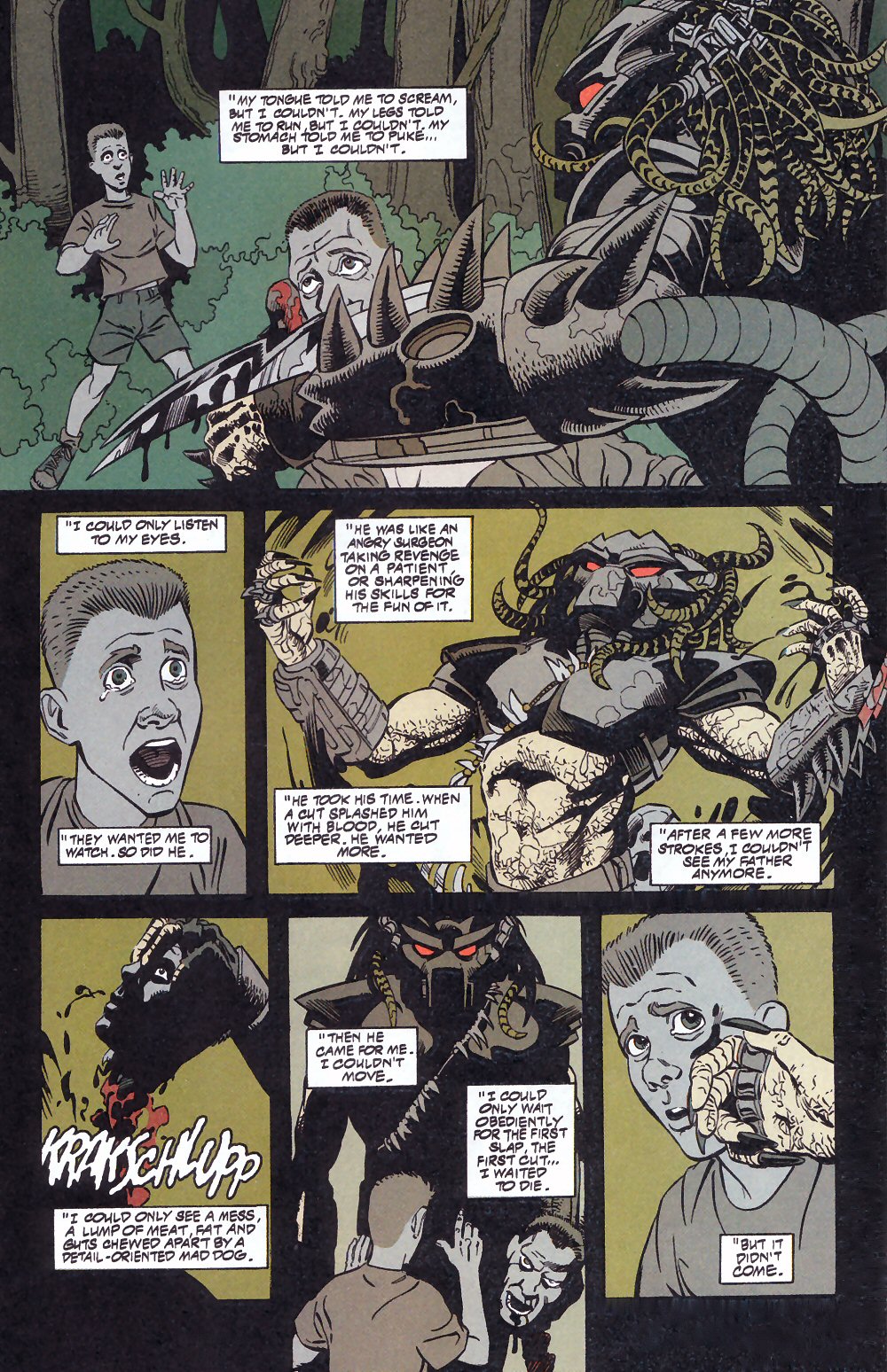 Read online Predator: Kindred comic -  Issue #3 - 17