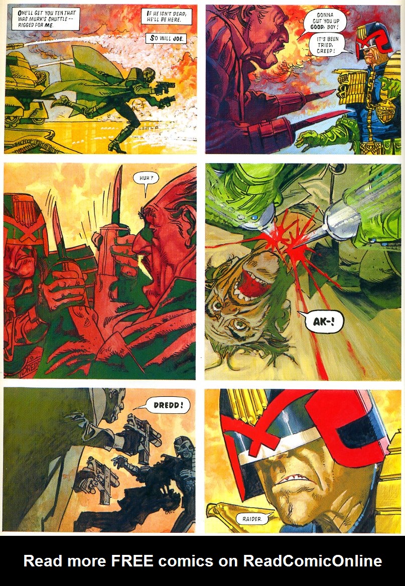 Read online Judge Dredd [Collections - Hamlyn | Mandarin] comic -  Issue # TPB Tales of the Damned - 64