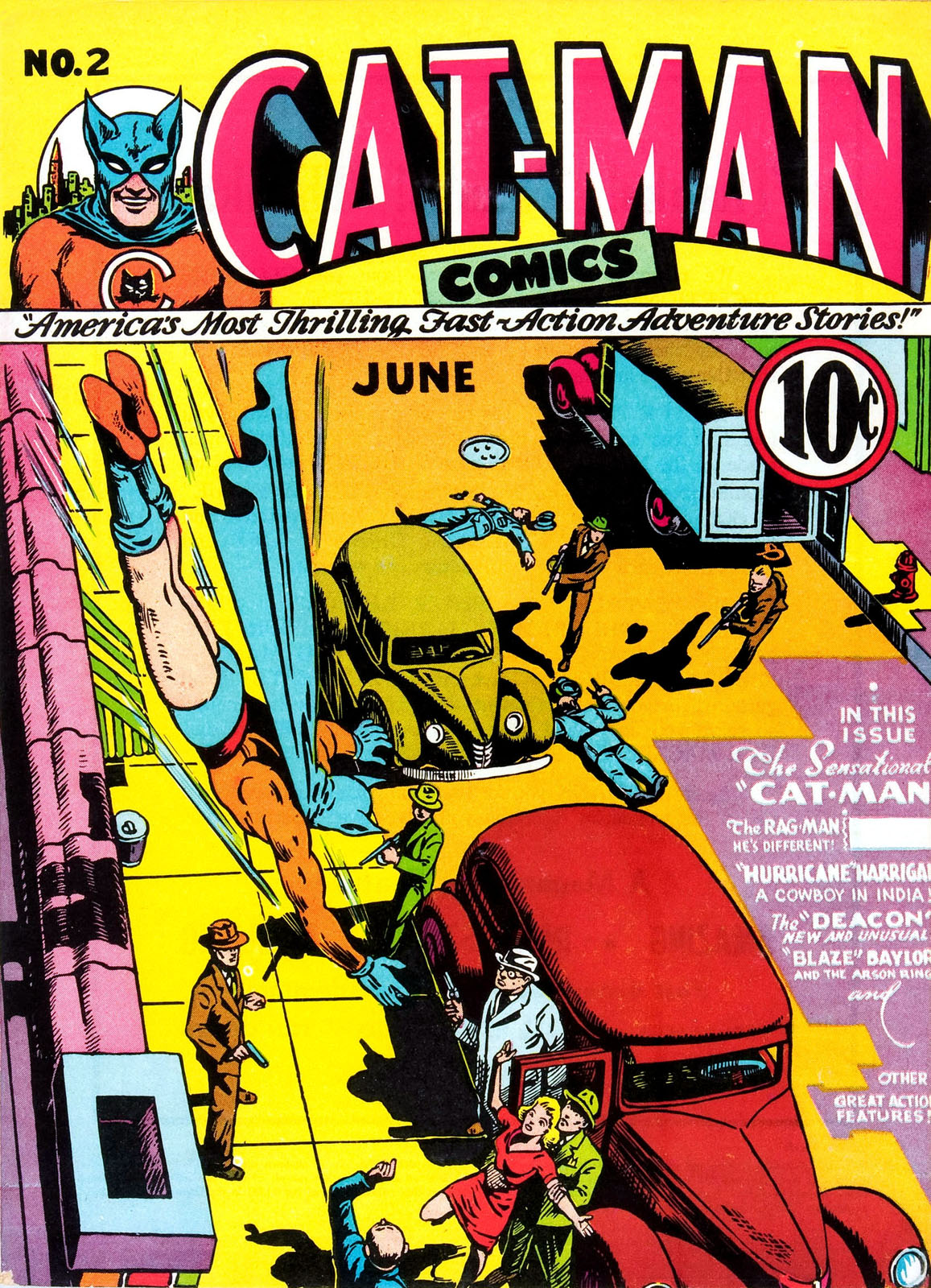 Read online Cat-Man Comics comic -  Issue #2 - 1