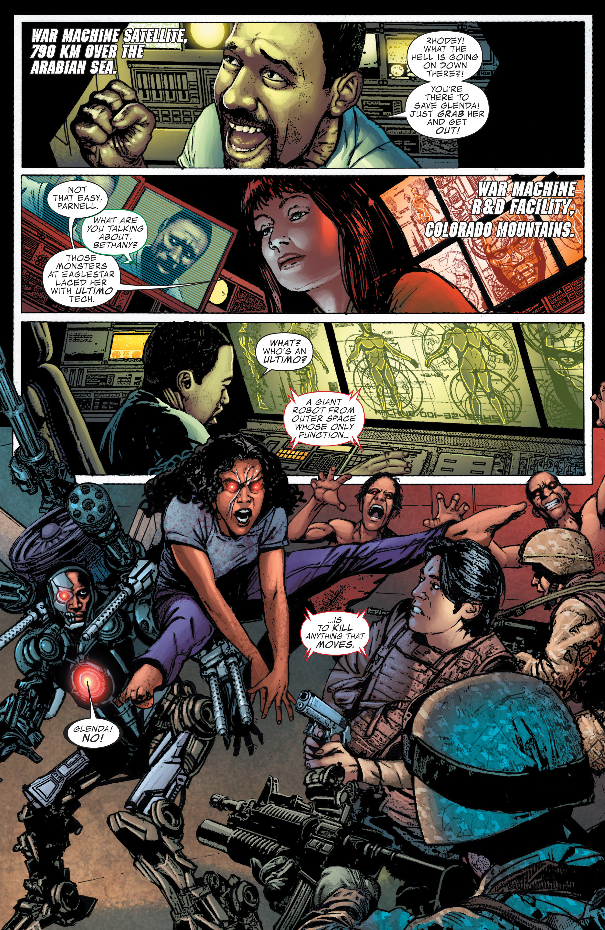 Read online War Machine (2009) comic -  Issue #4 - 7