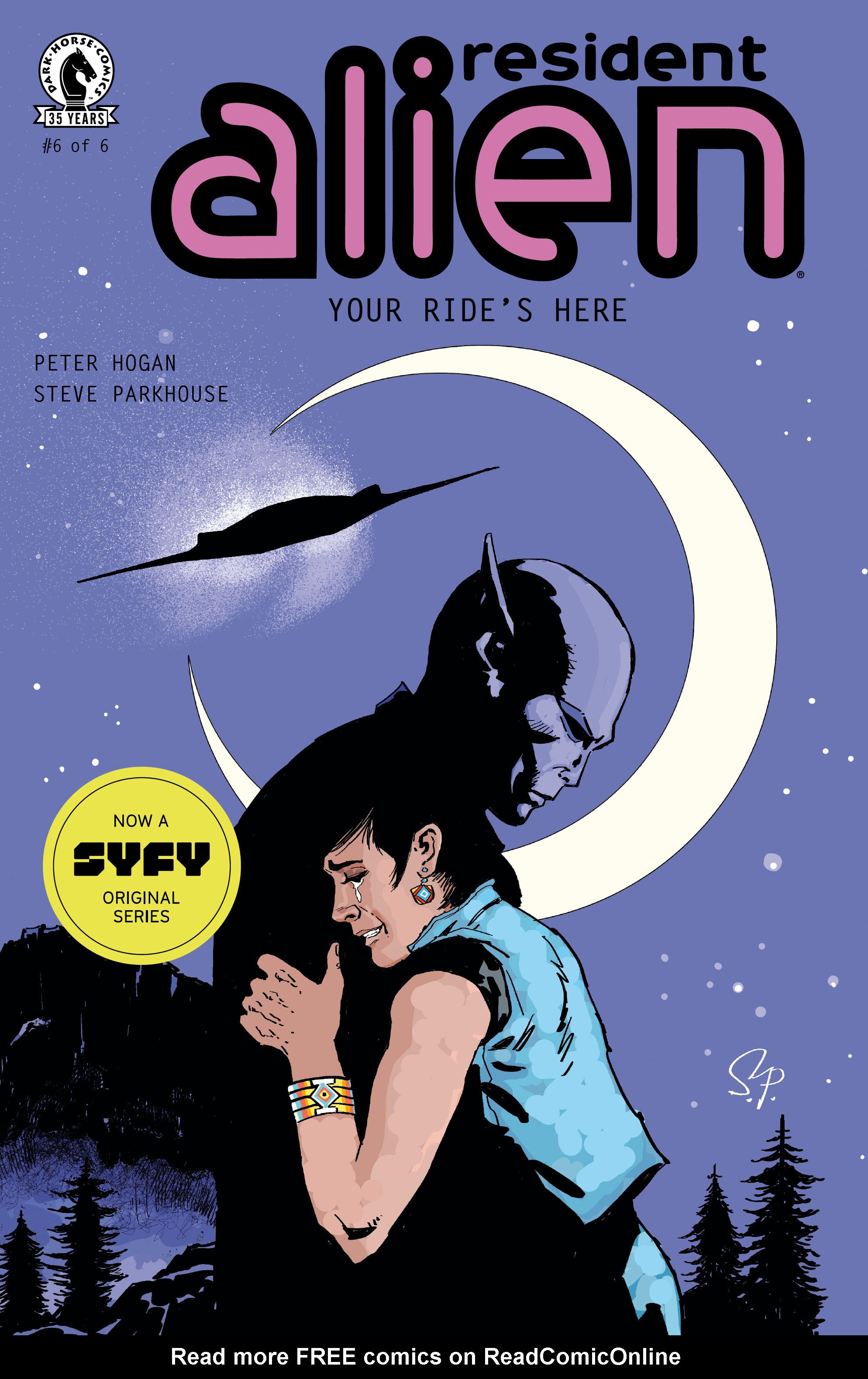 Read online Resident Alien: Your Ride's Here comic -  Issue #6 - 1