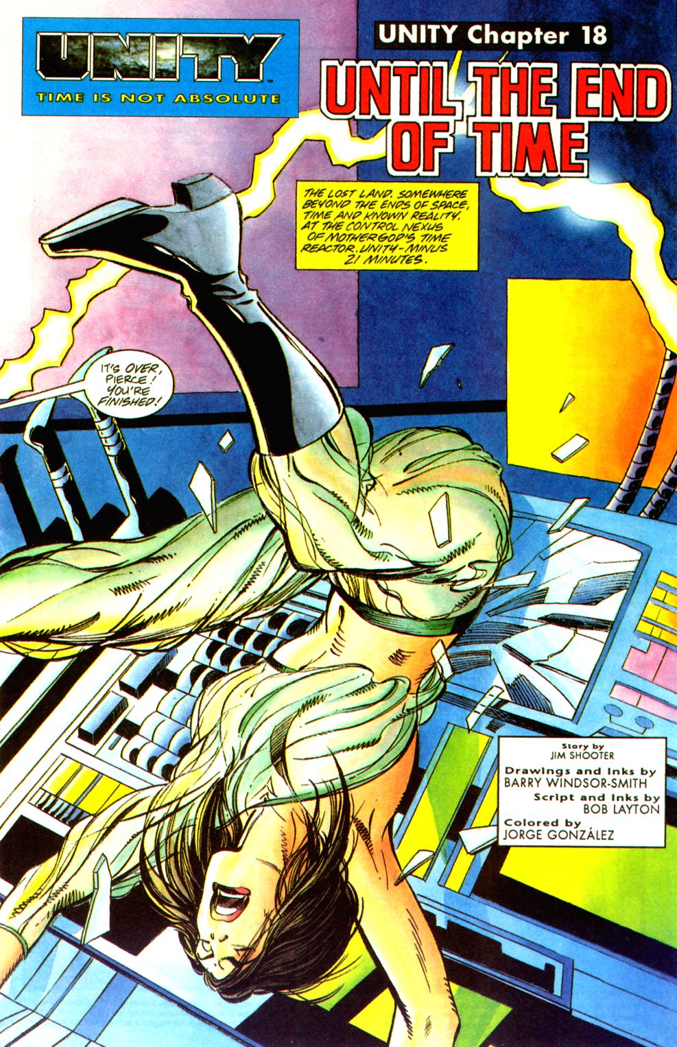 Read online Unity (1992) comic -  Issue #1 - 2