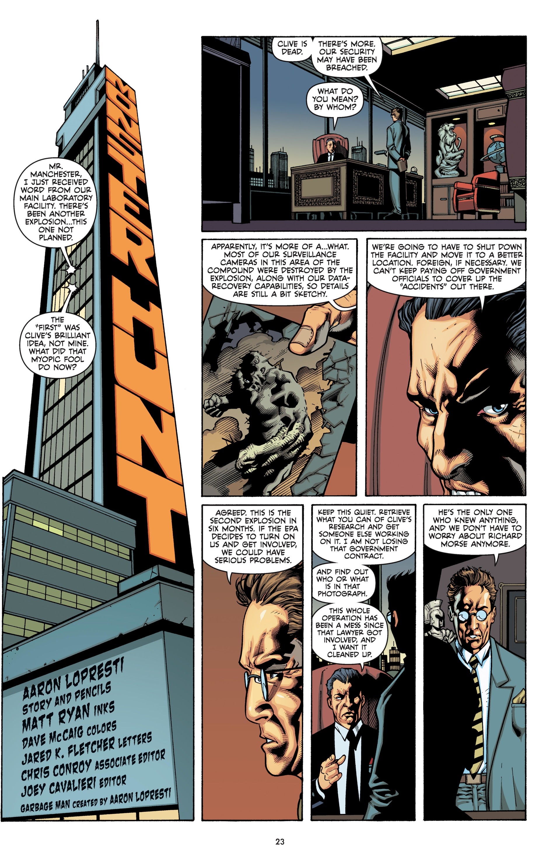 Read online Garbage Man comic -  Issue # TPB - 25