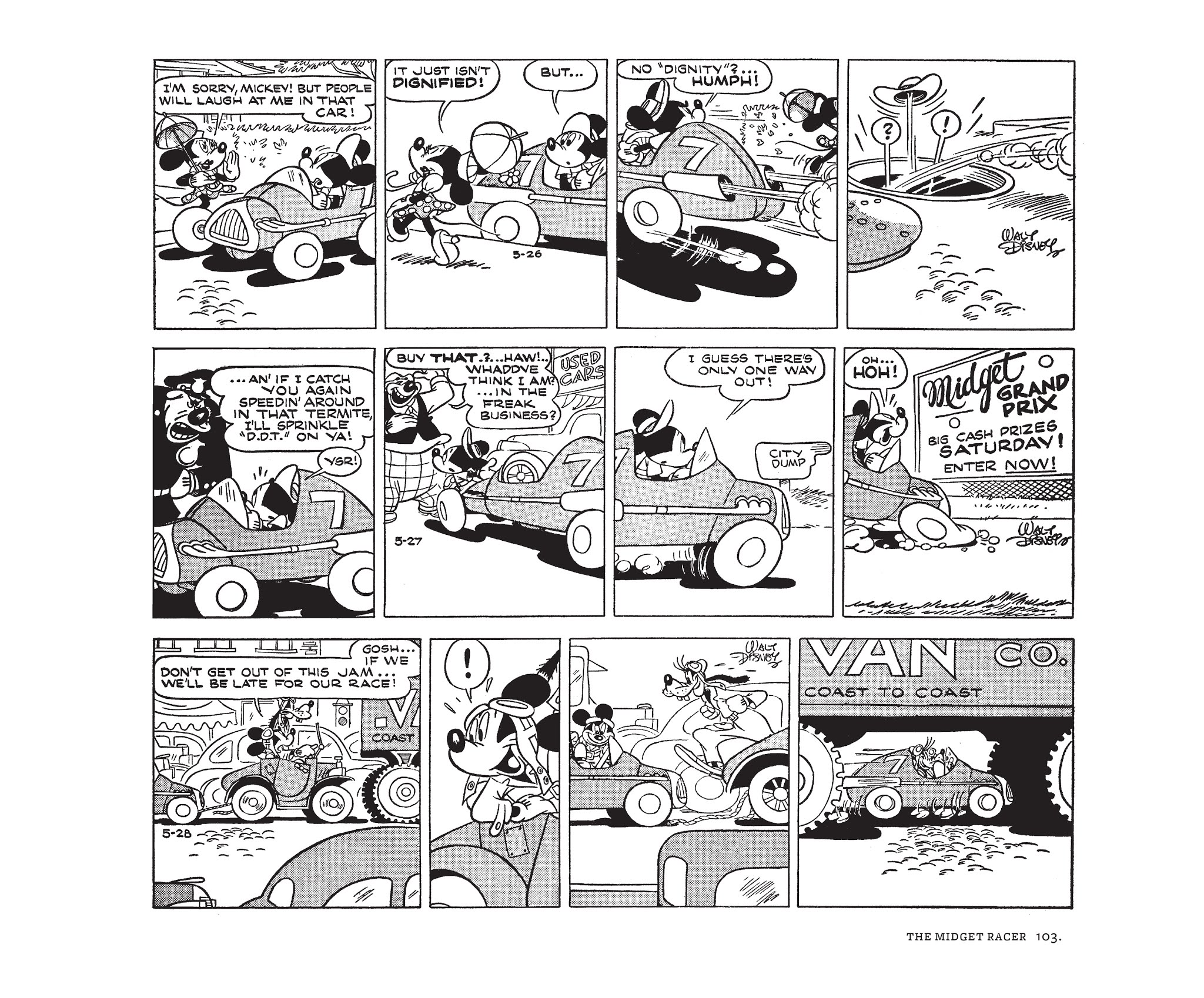 Read online Walt Disney's Mickey Mouse by Floyd Gottfredson comic -  Issue # TPB 9 (Part 2) - 3