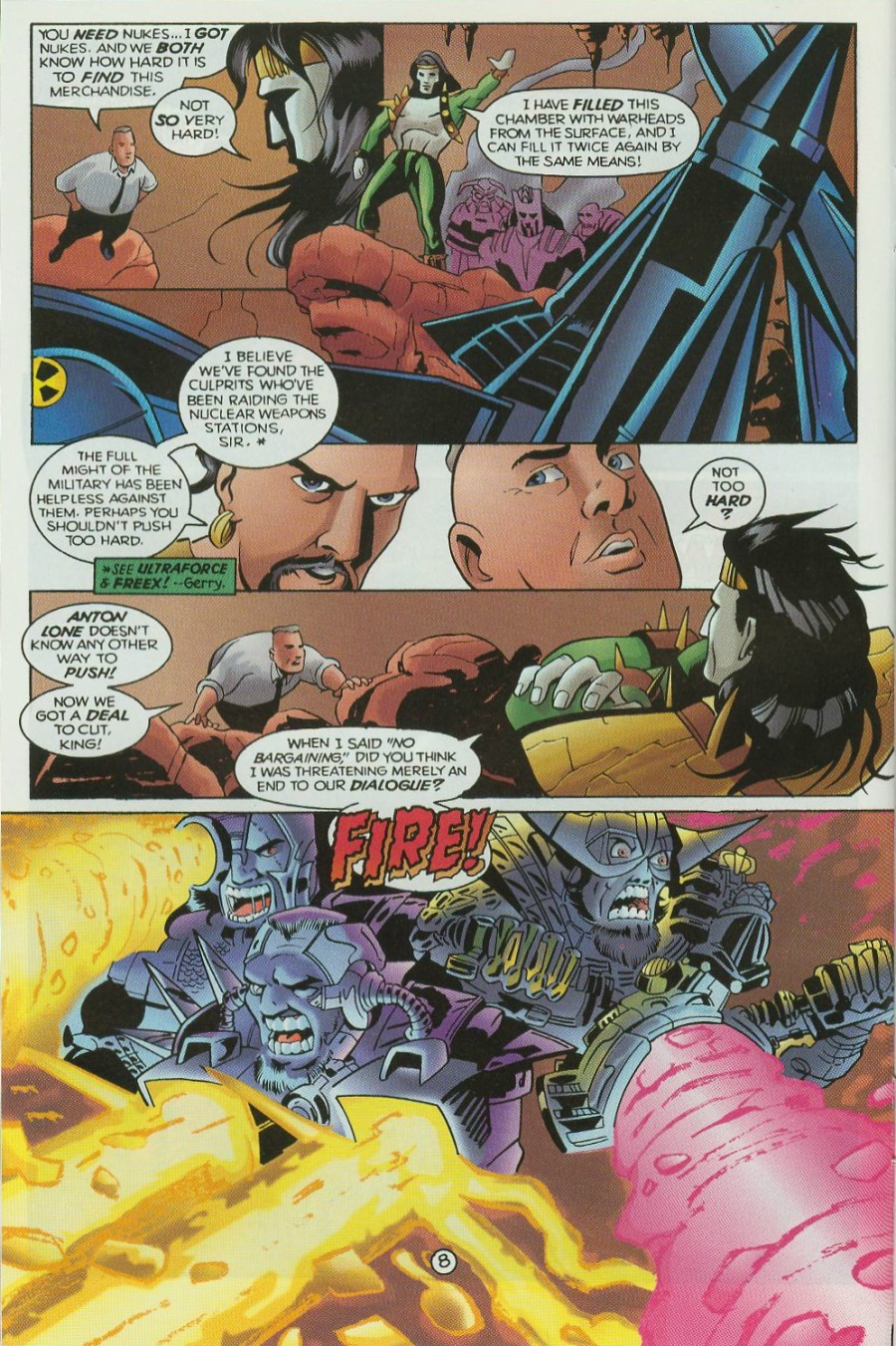 Read online Solitaire comic -  Issue #9 - 10