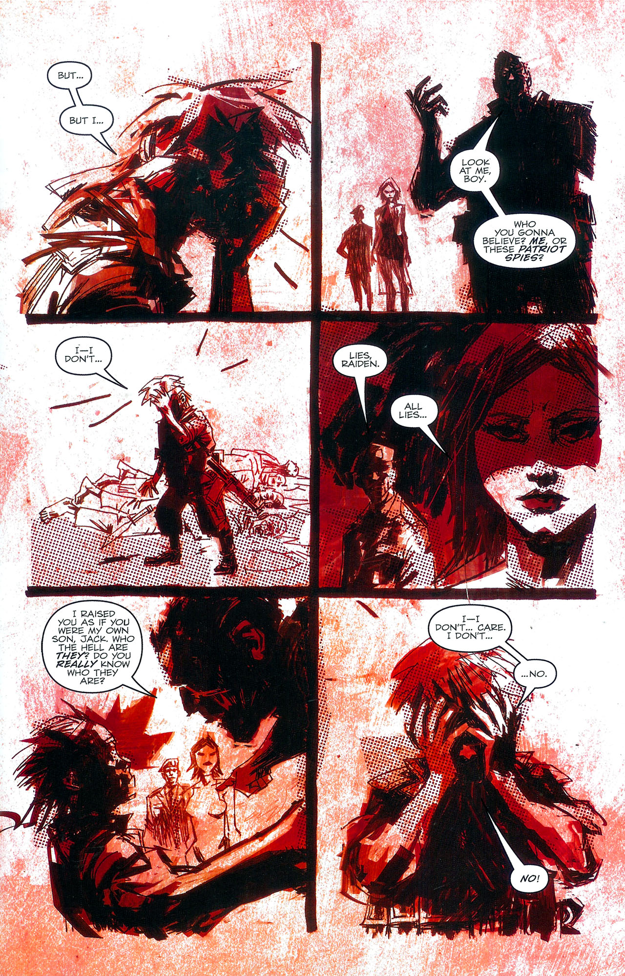 Read online Metal Gear Solid: Sons of Liberty comic -  Issue #9 - 7