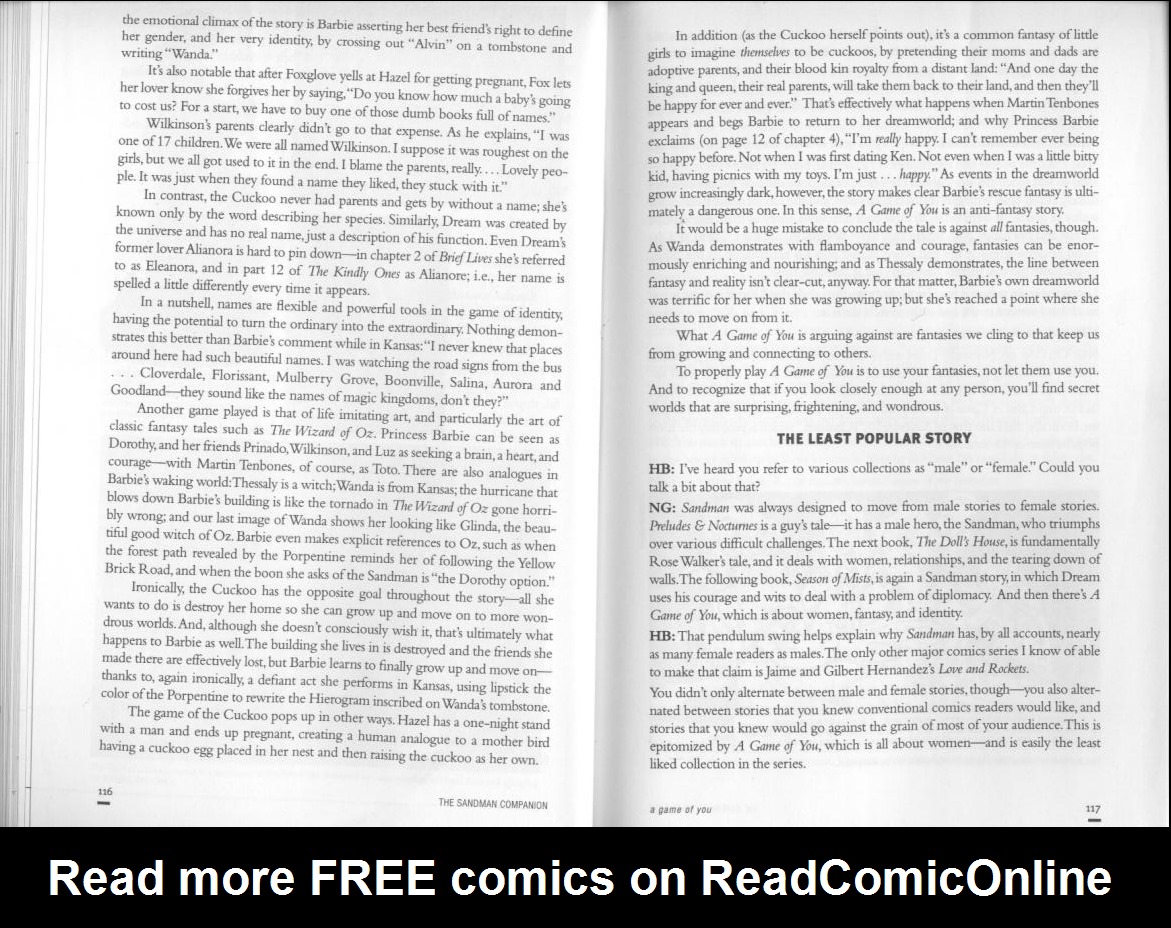 Read online The Sandman Companion comic -  Issue # TPB - 73