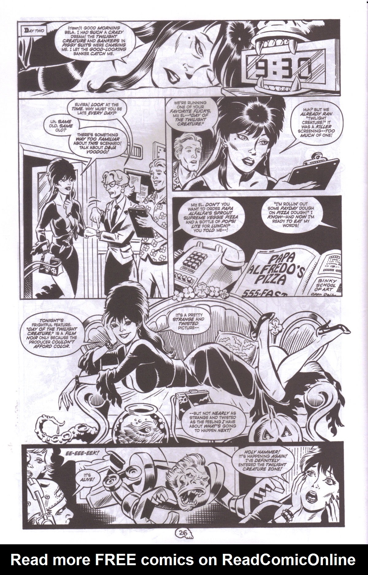 Read online Elvira, Mistress of the Dark comic -  Issue #165 - 24
