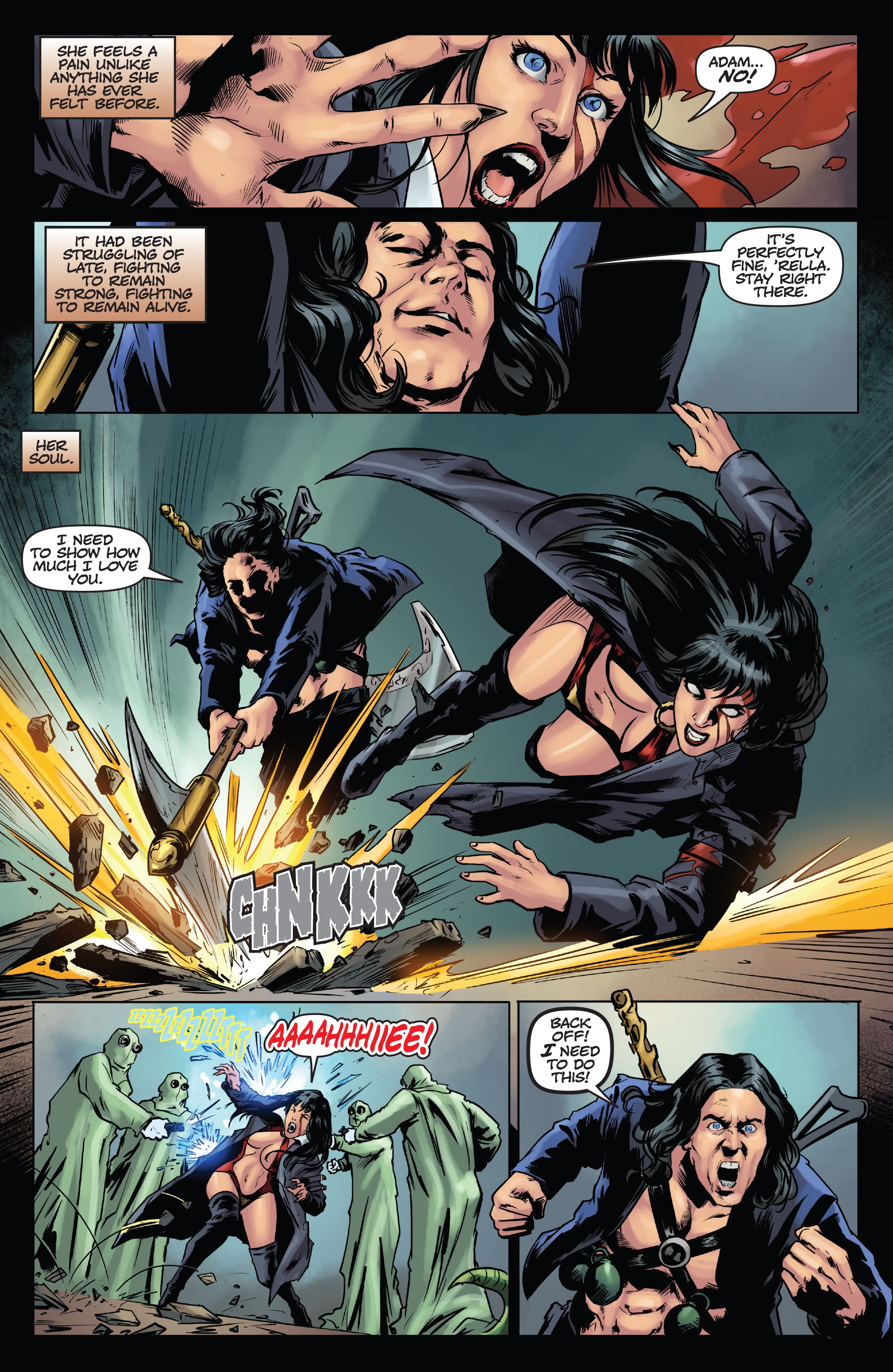 Read online Vengeance of Vampirella (2019) comic -  Issue #18 - 6