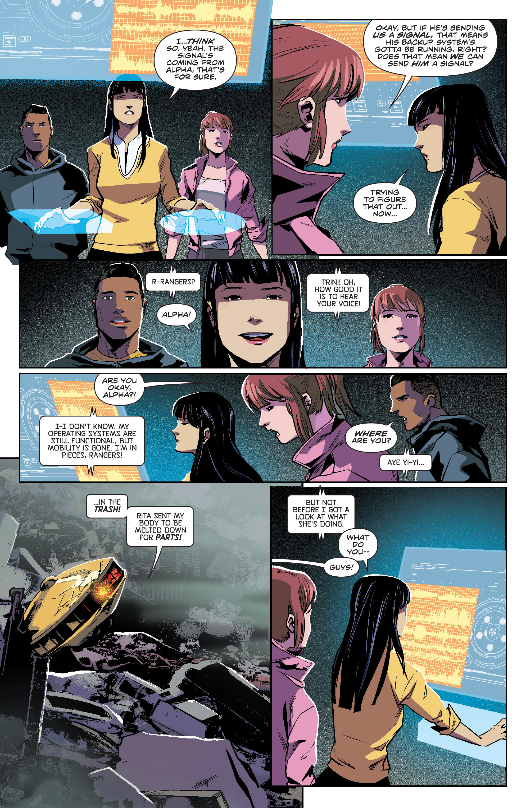Read online Mighty Morphin Power Rangers comic -  Issue #8 - 12