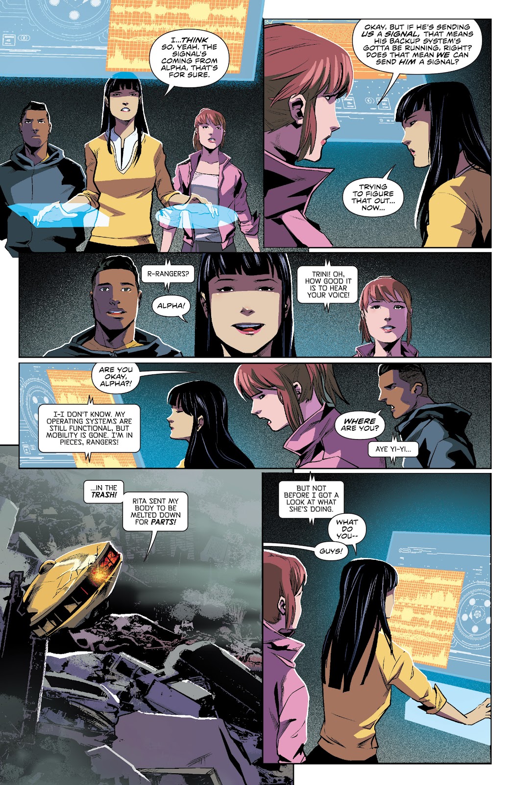 Mighty Morphin Power Rangers issue 8 - Page 12