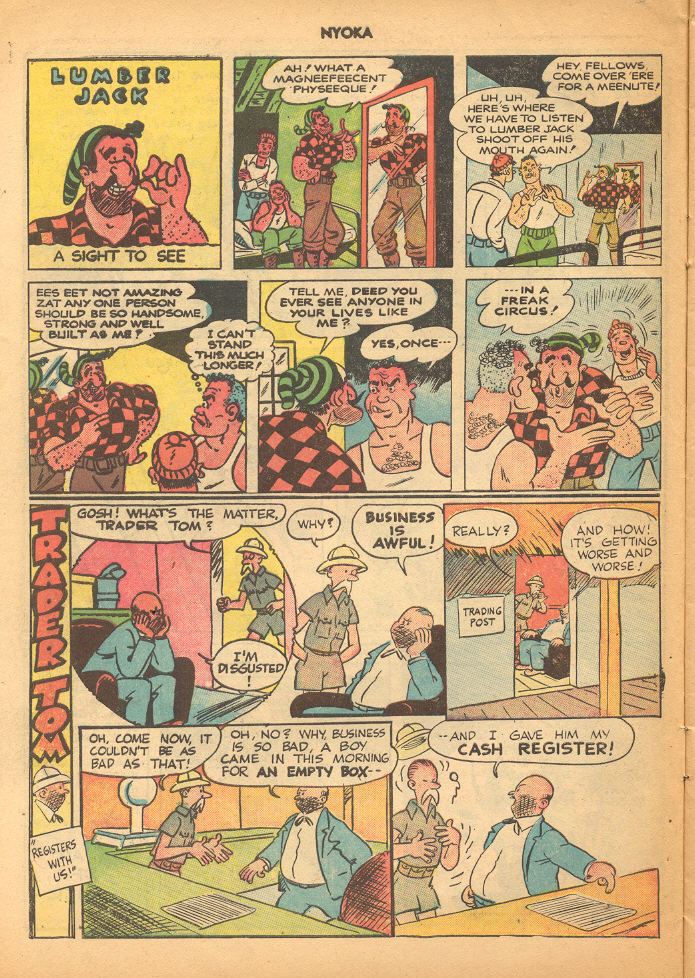 Read online Nyoka the Jungle Girl (1945) comic -  Issue #18 - 10