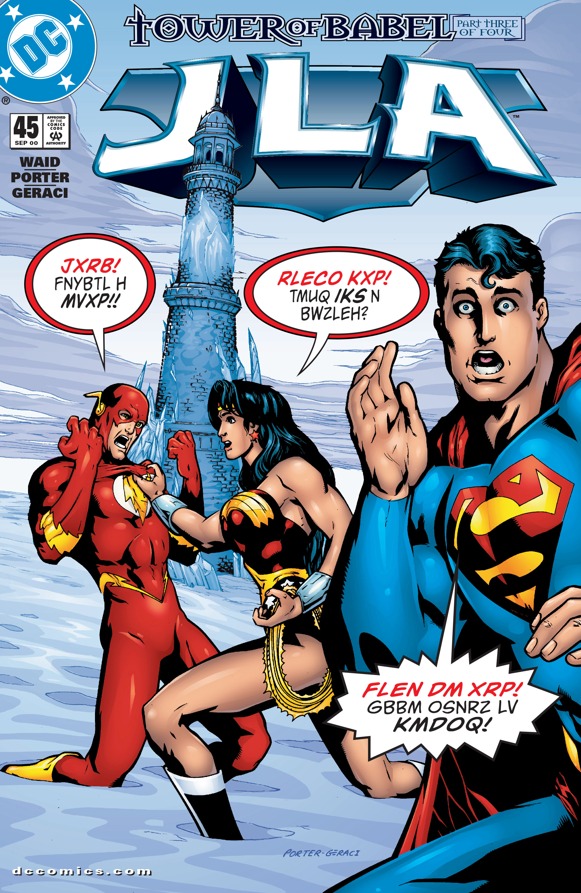 Read online JLA (1997) comic -  Issue #45 - 1
