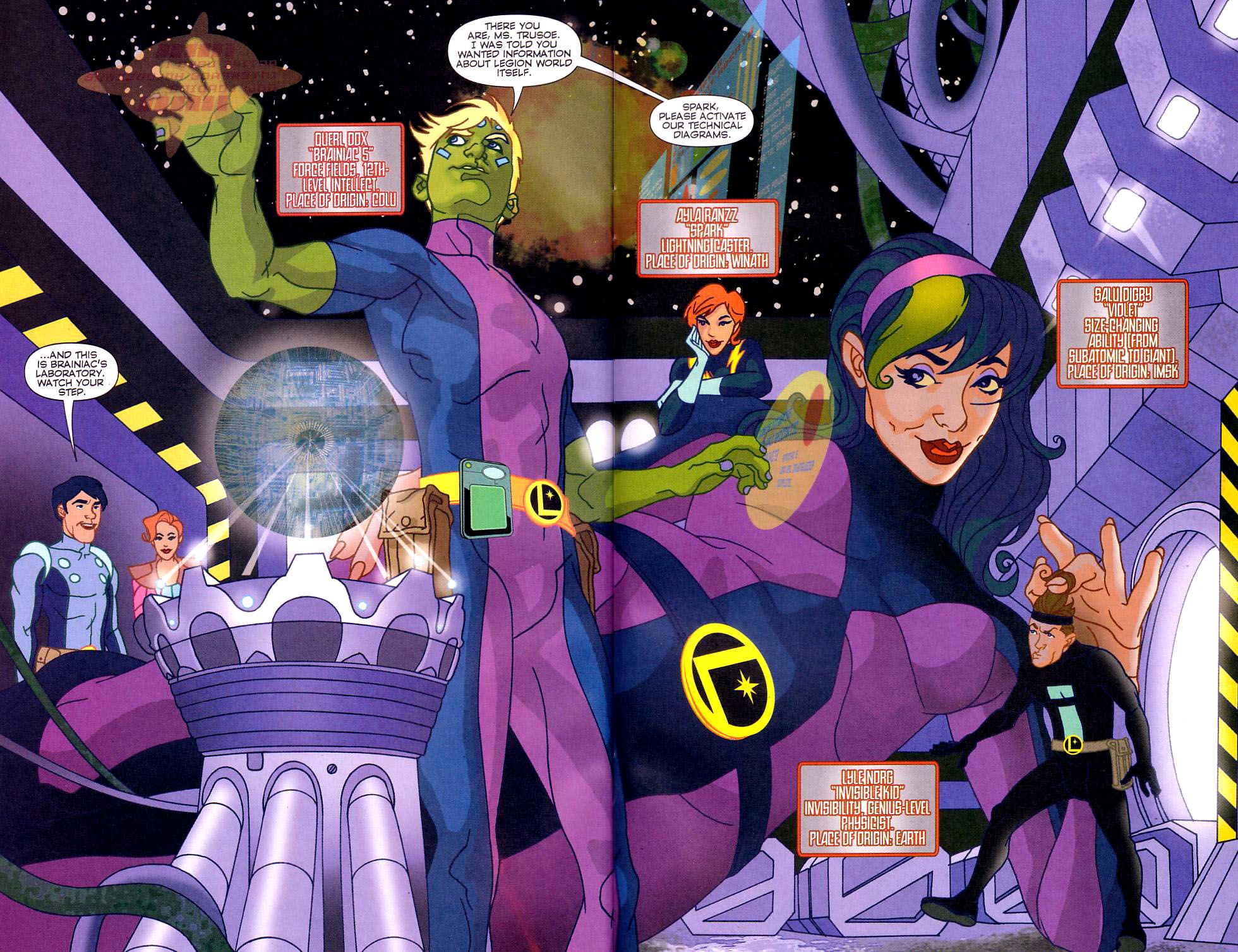 Read online Legion Secret Files 3003 comic -  Issue # Full - 26