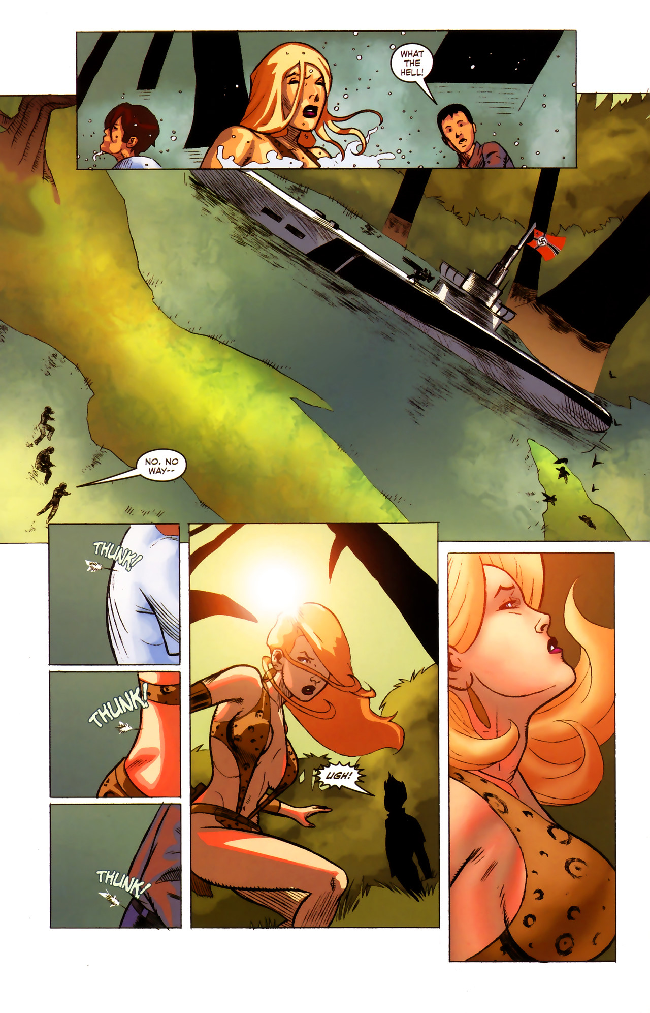 Read online Sheena Queen of the Jungle: Dark Rising comic -  Issue #1 - 22