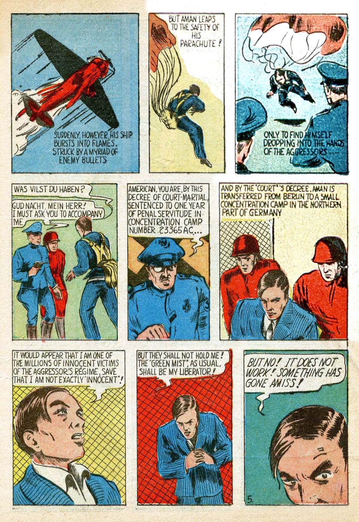 Read online Amazing Man Comics comic -  Issue #8 - 7