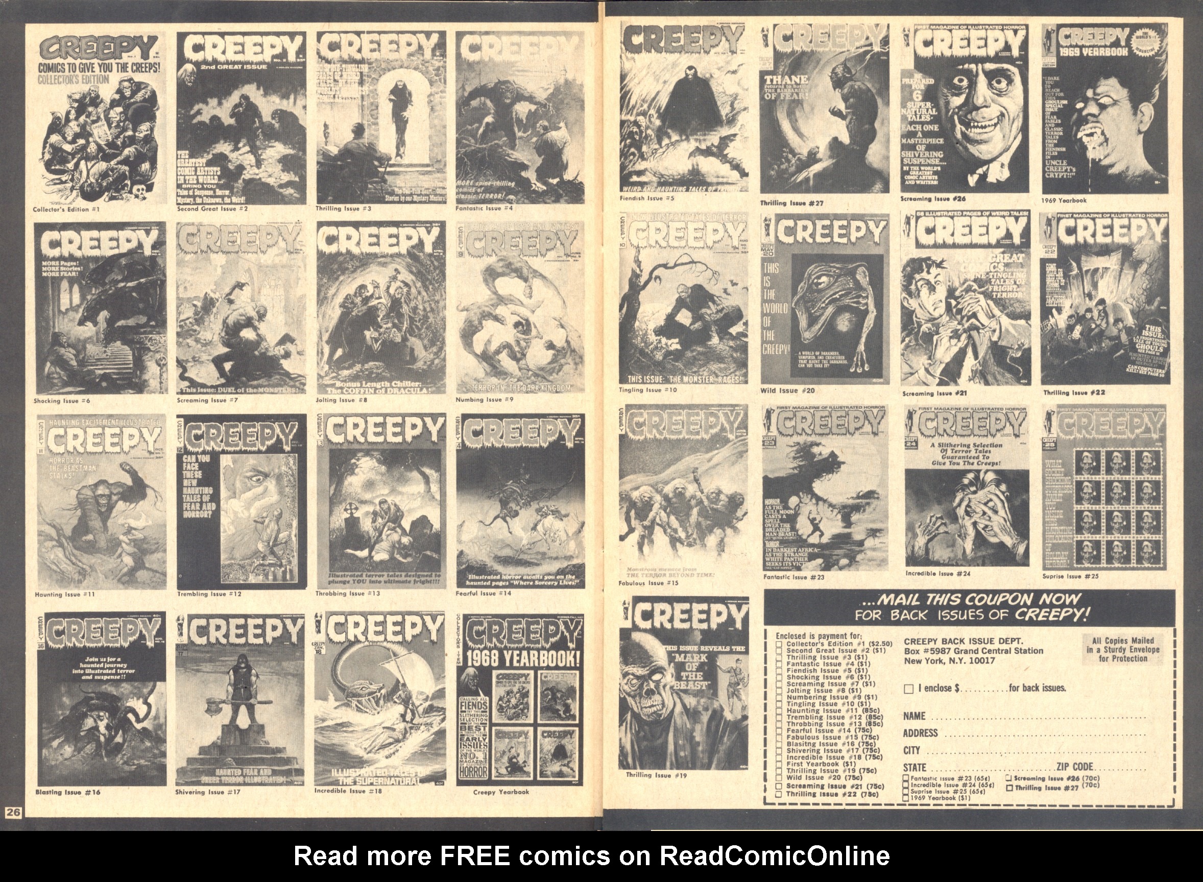 Read online Creepy (1964) comic -  Issue #31 - 26