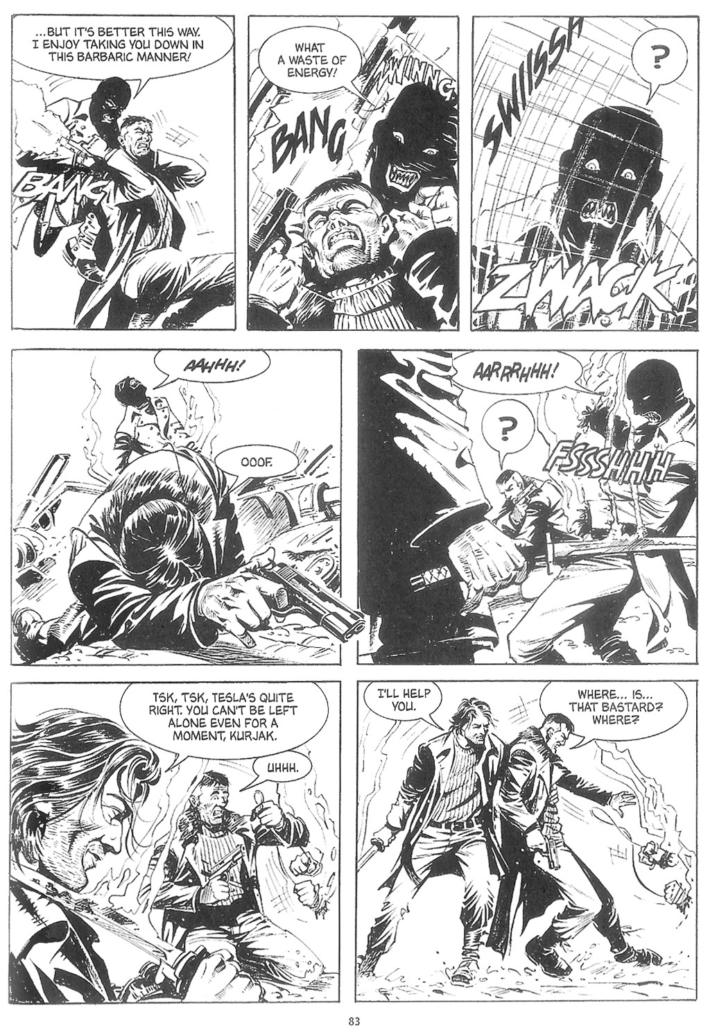 Read online Dampyr comic -  Issue #4 - 84