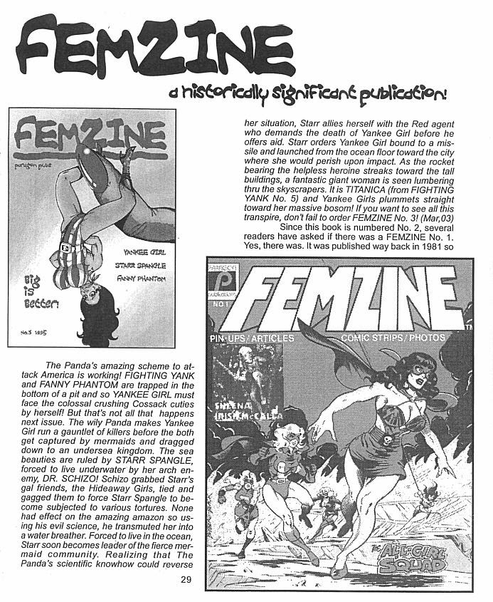 Read online Femzine comic -  Issue #2 - 29