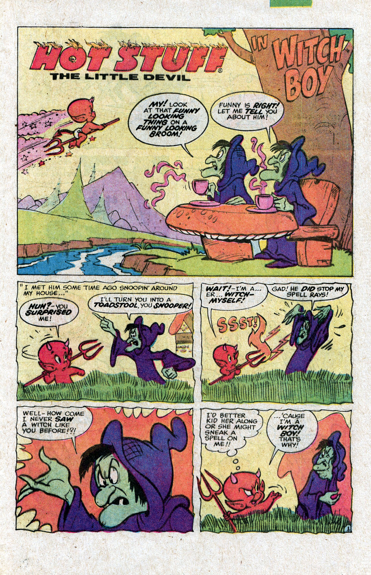 Read online Hot Stuff, the Little Devil comic -  Issue #167 - 20