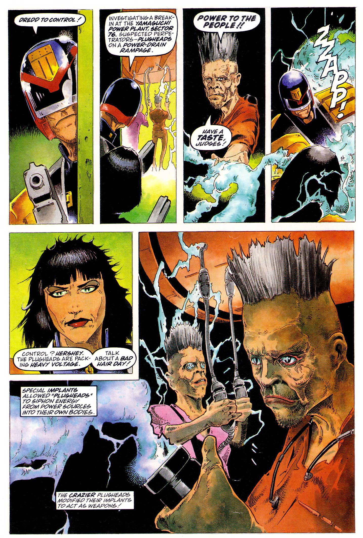 Read online Judge Dredd Lawman of the Future comic -  Issue #14 - 26