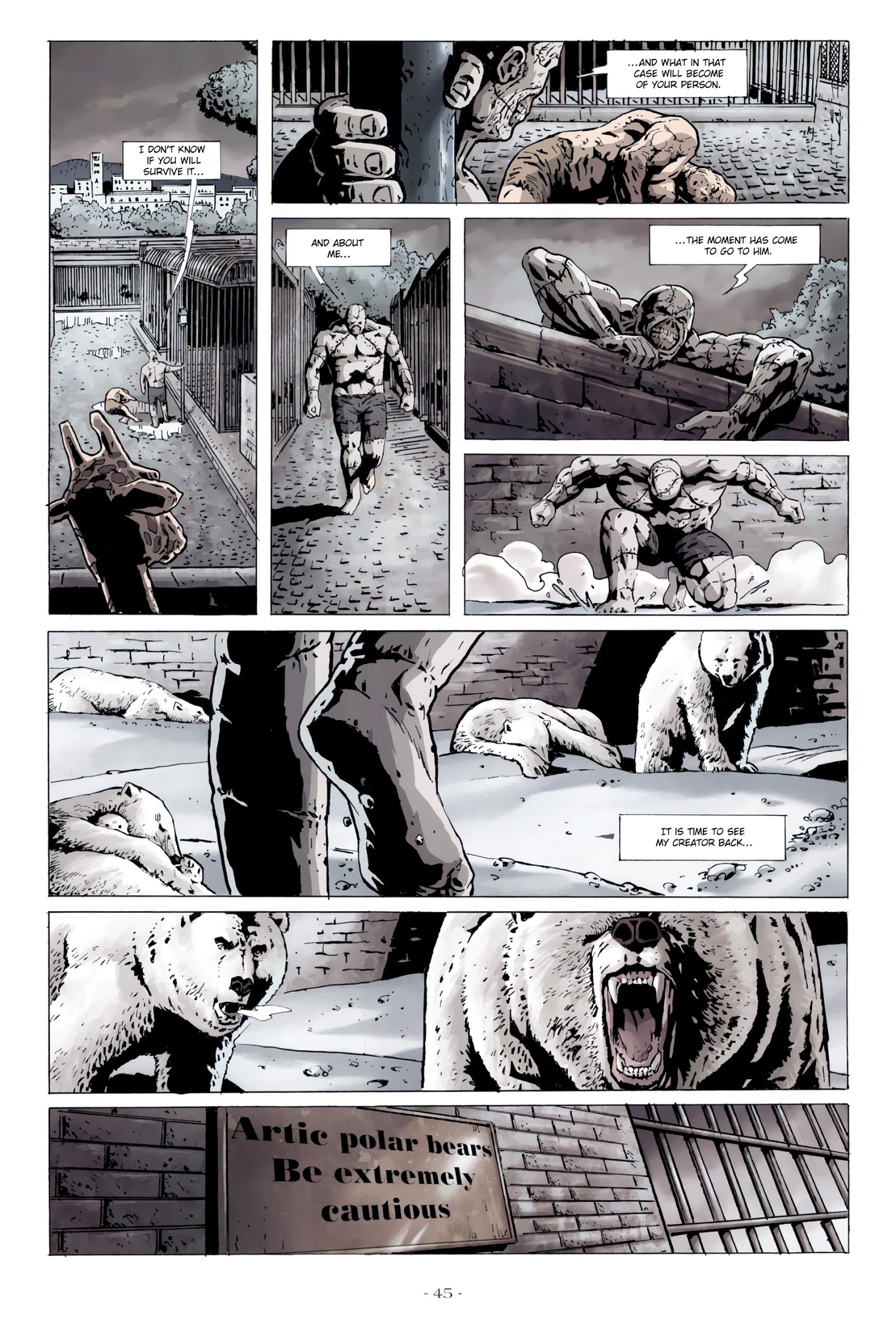 Read online Mister Hyde contre Frankenstein comic -  Issue #2 - 46