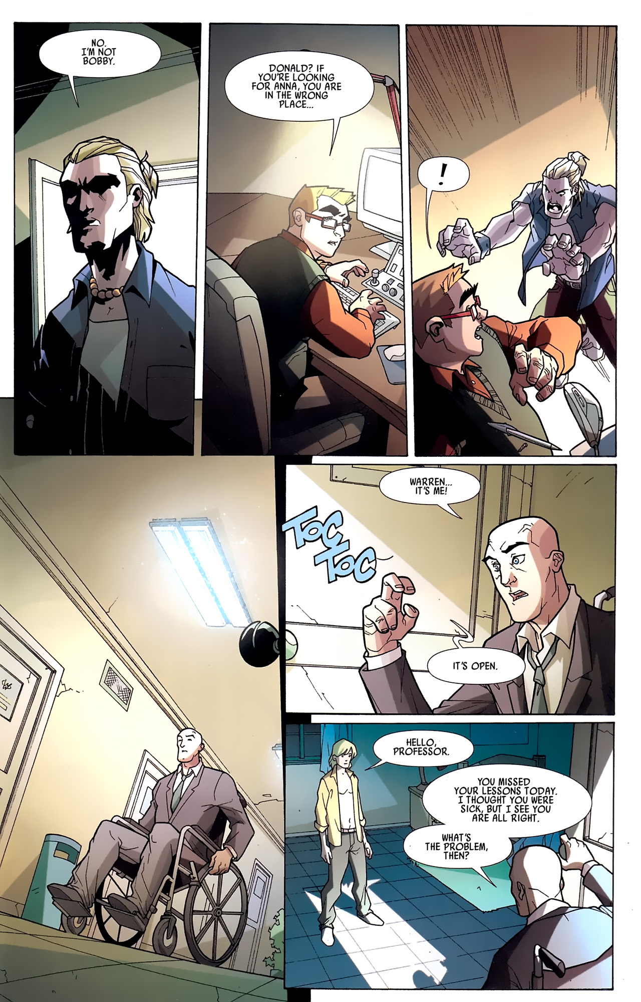 Read online X-Campus comic -  Issue #3 - 31