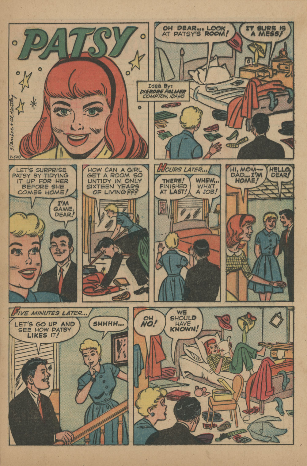 Read online Patsy Walker comic -  Issue #86 - 21