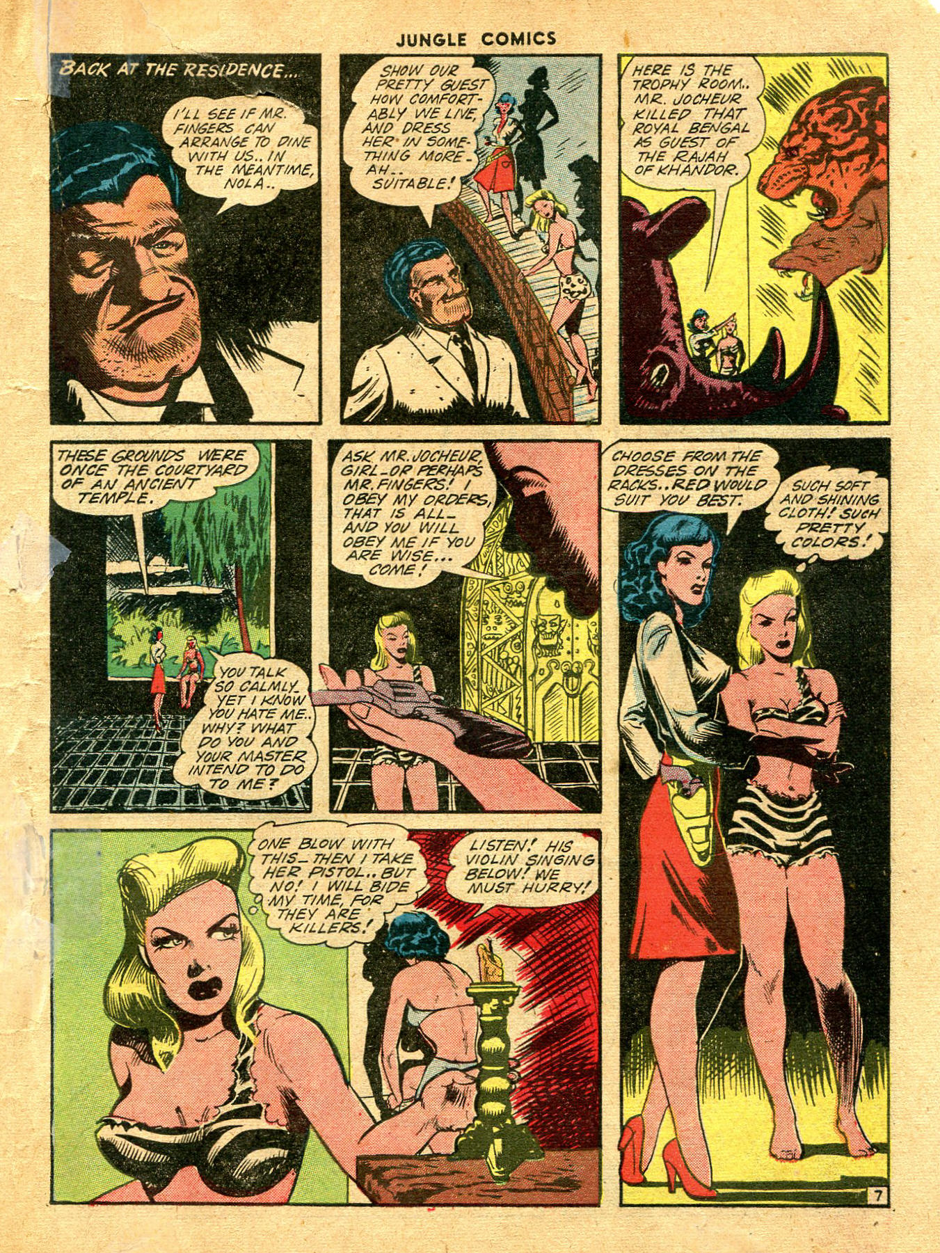 Read online Jungle Comics comic -  Issue #43 - 55