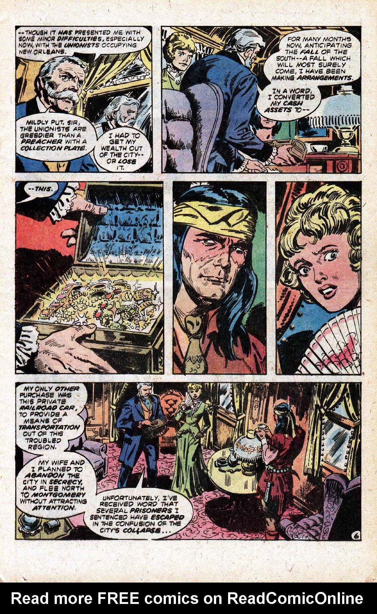 Read online Weird Western Tales (1972) comic -  Issue #49 - 11