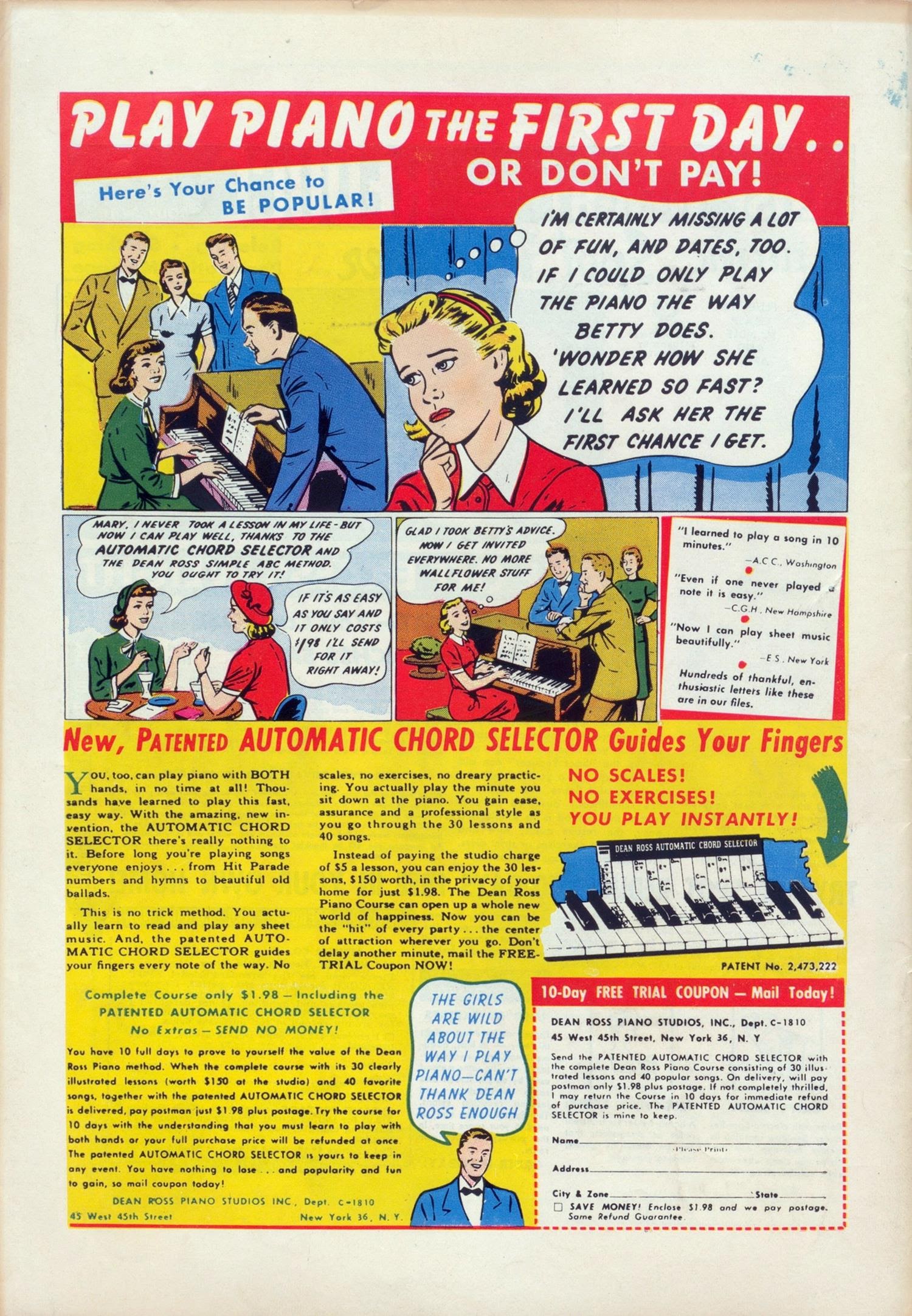 Read online Love Romances comic -  Issue #26 - 36