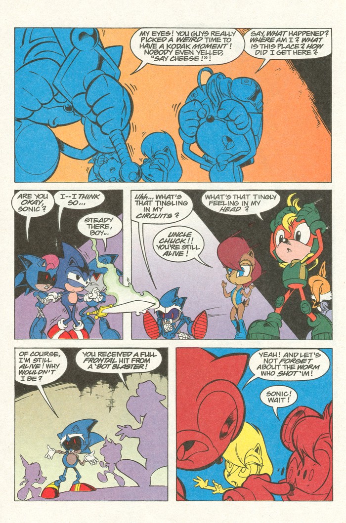 Read online Sonic Super Special comic -  Issue #4 - return of the king - 19