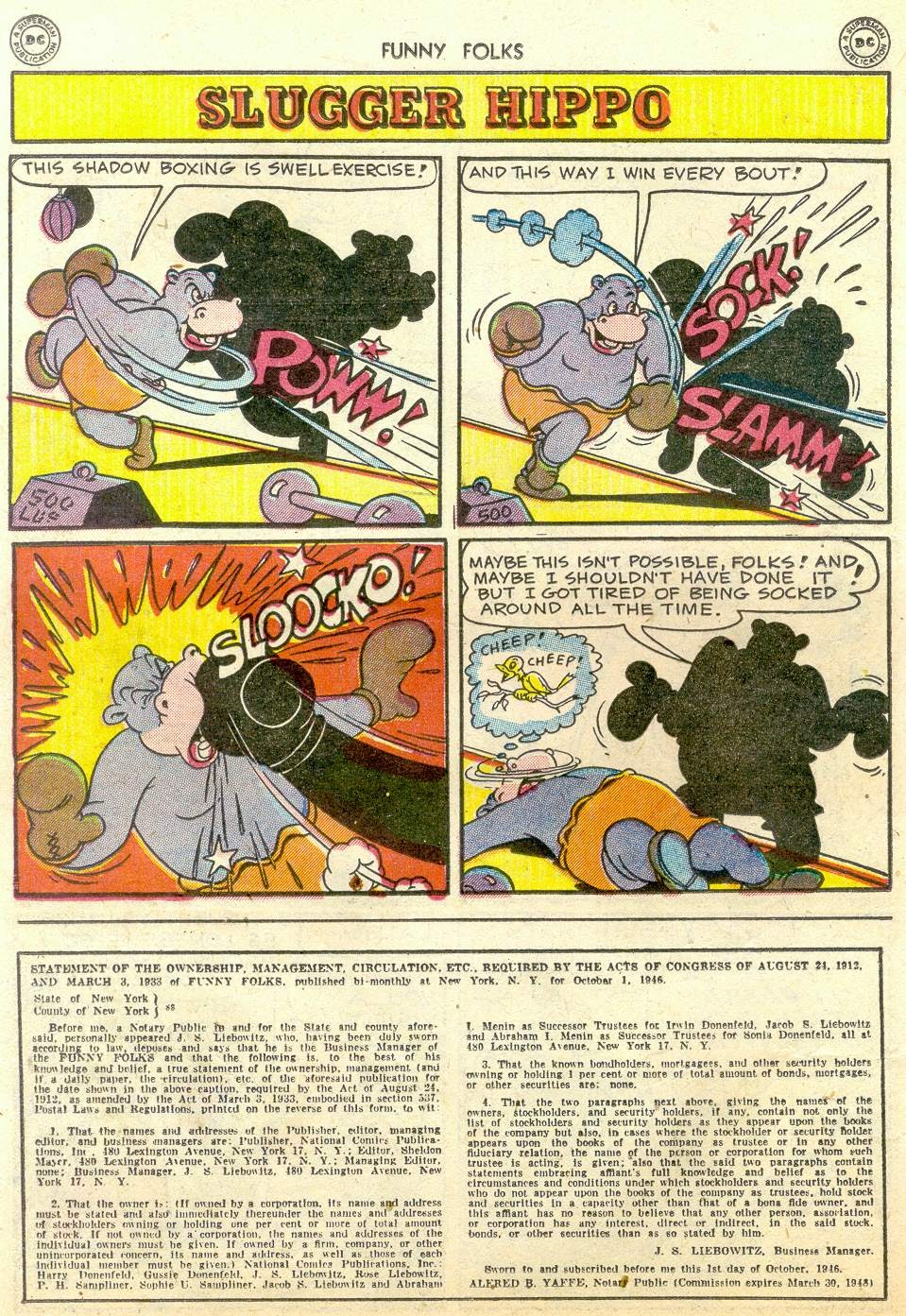 Read online Funny Folks comic -  Issue #6 - 36