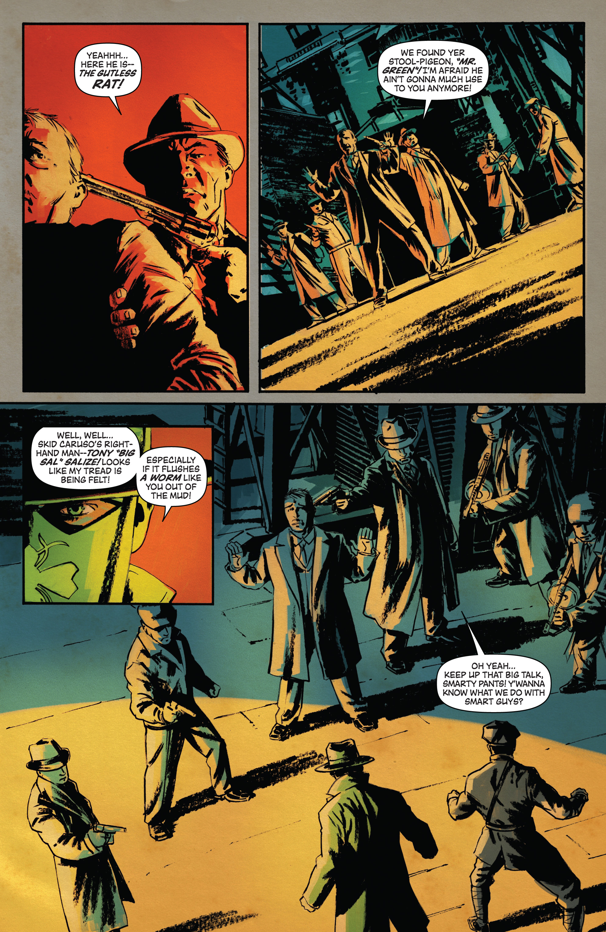 Read online Green Hornet: Year One comic -  Issue #6 - 10