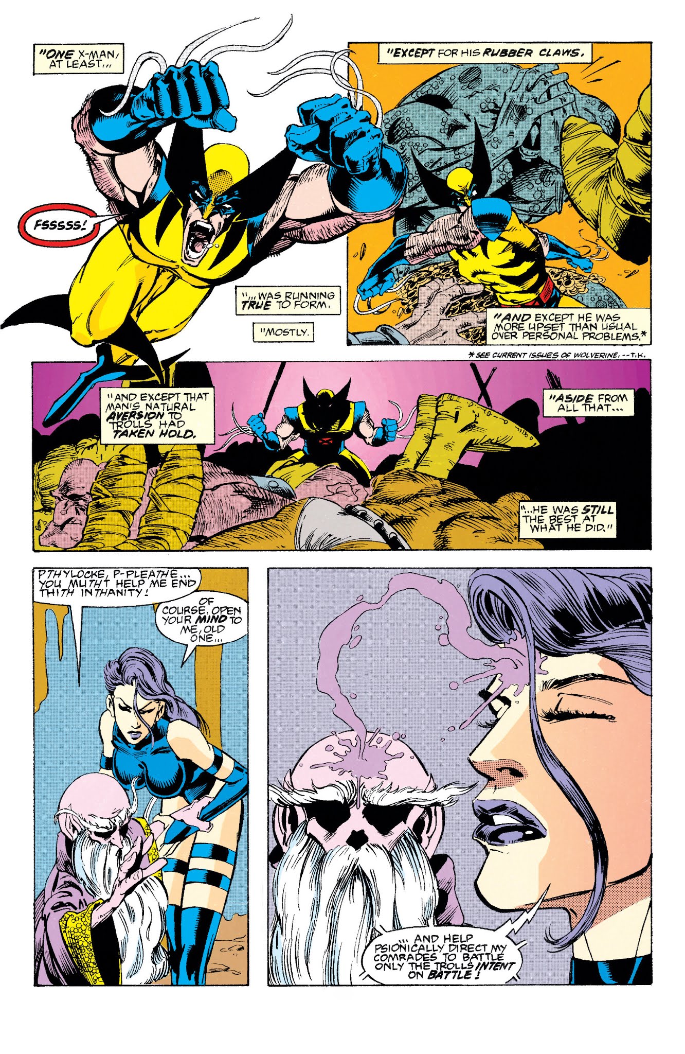 Read online Excalibur Visionaries: Alan Davis comic -  Issue # TPB 2 (Part 2) - 131