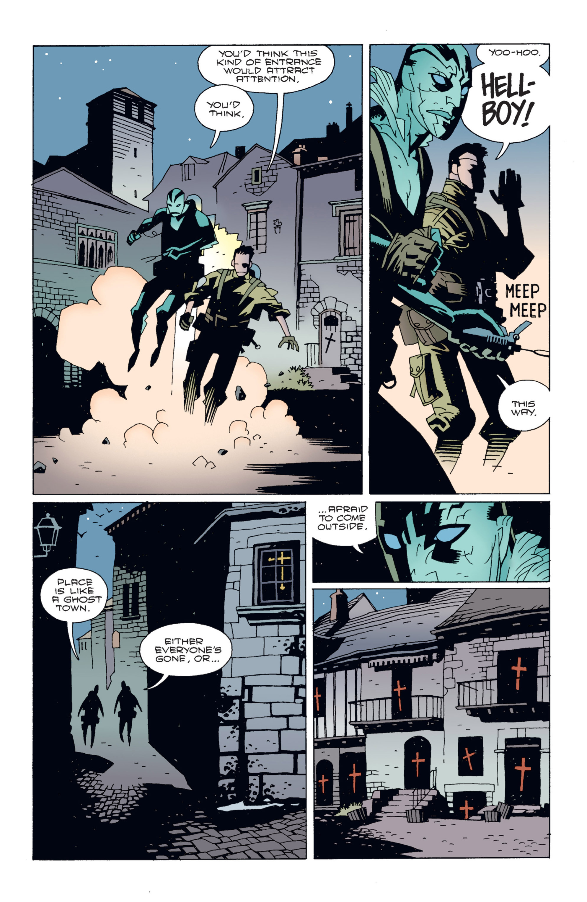Read online Hellboy comic -  Issue #2 - 108