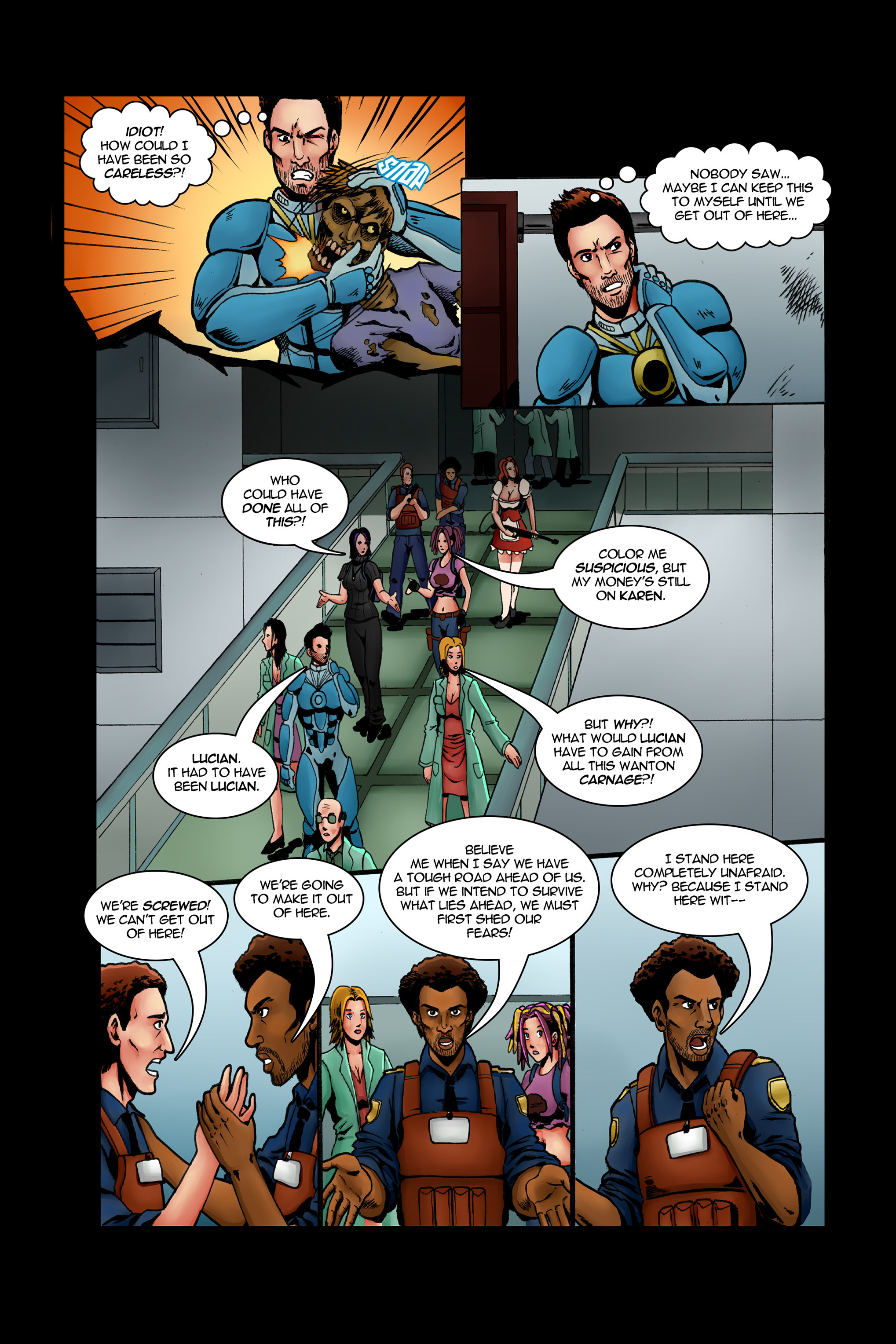 Read online Chaos Campus: Sorority Girls Vs. Zombies comic -  Issue #22 - 20
