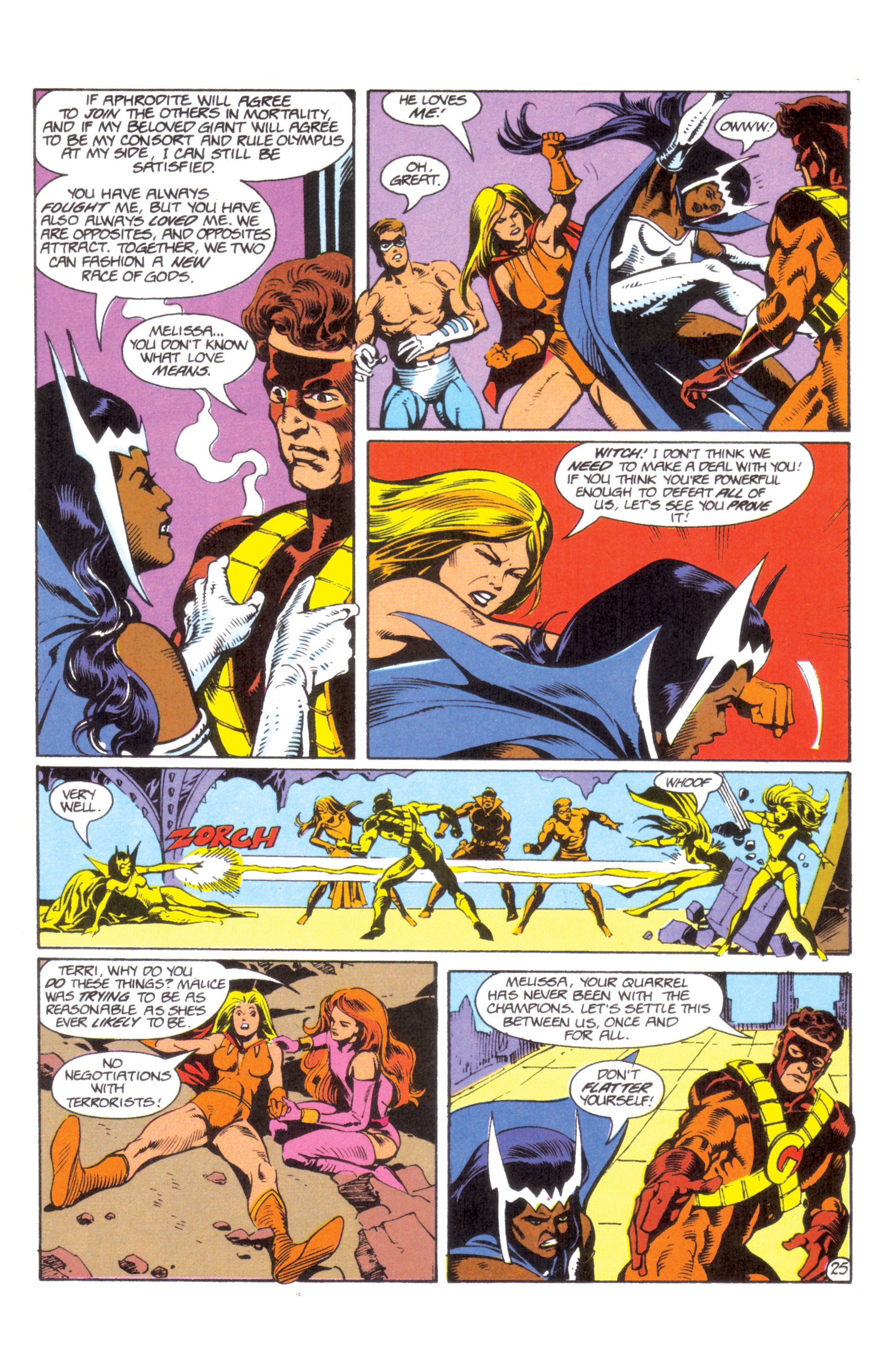 Read online Champions Adventures comic -  Issue #1 - 27