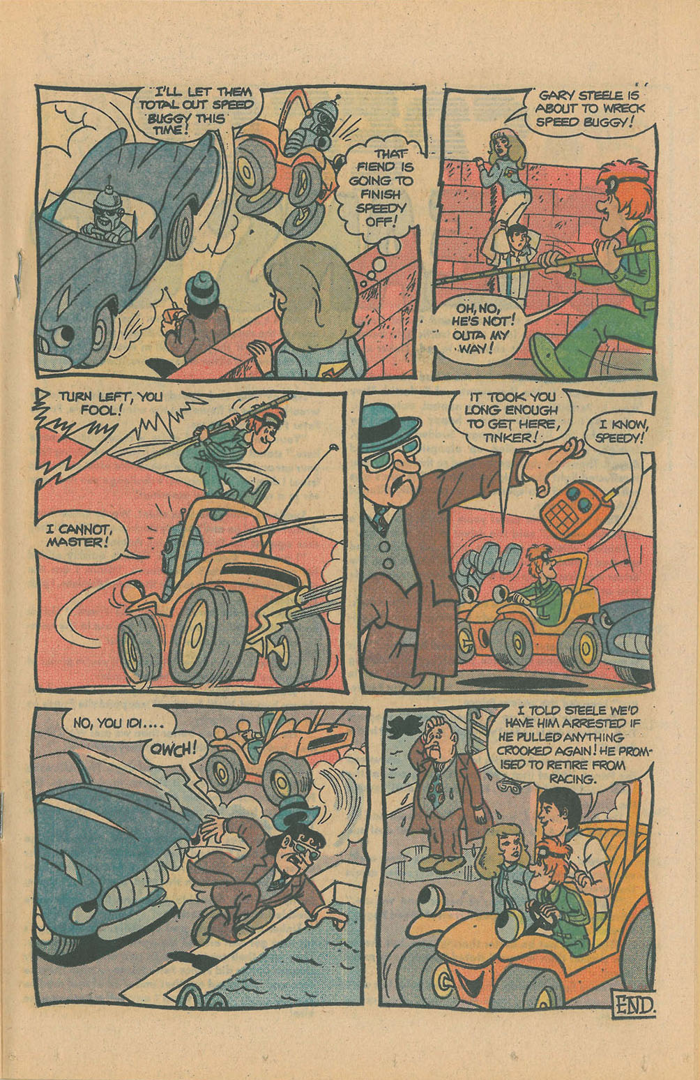 Read online Speed Buggy comic -  Issue #6 - 19