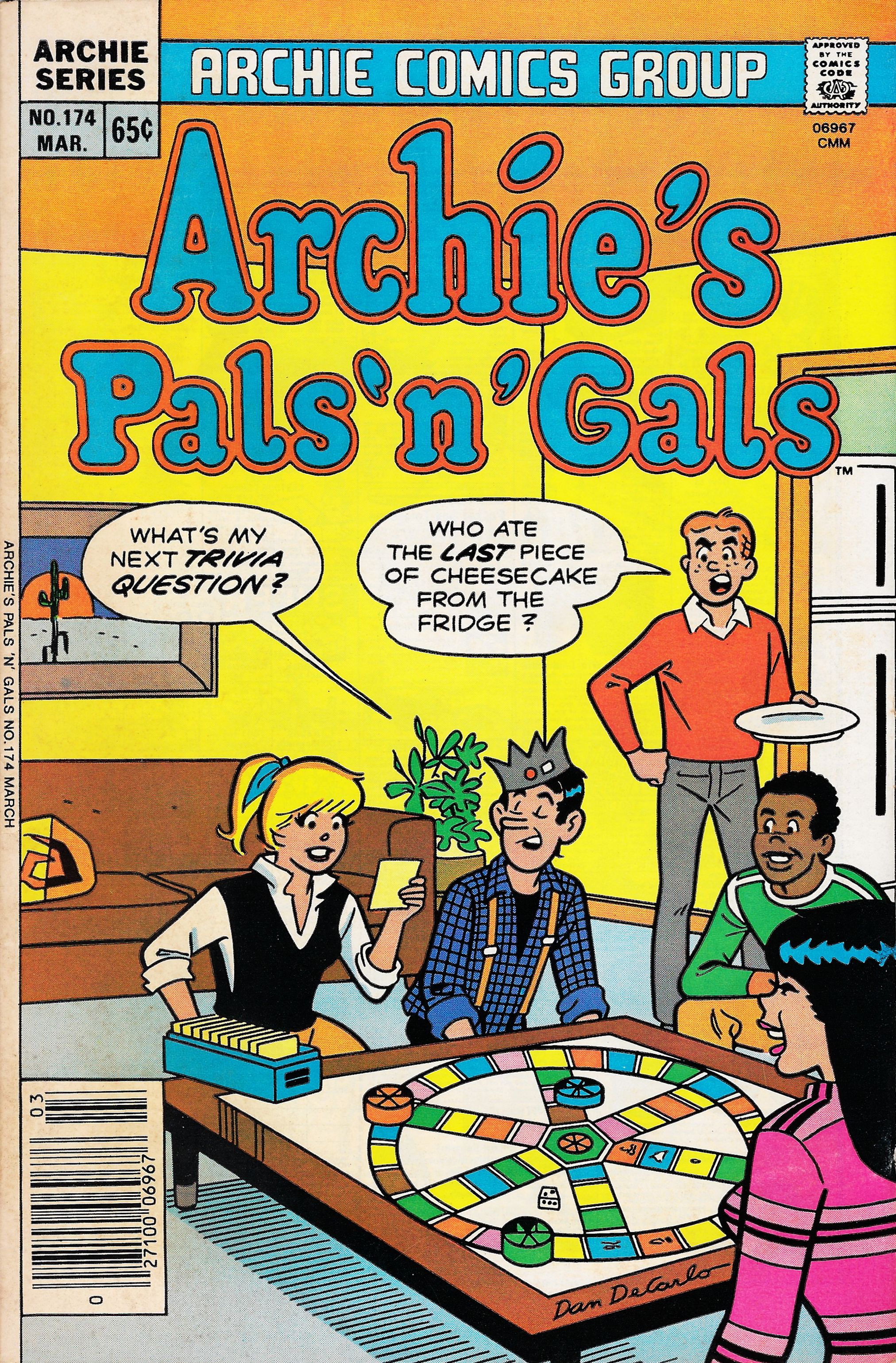 Read online Archie's Pals 'N' Gals (1952) comic -  Issue #174 - 1