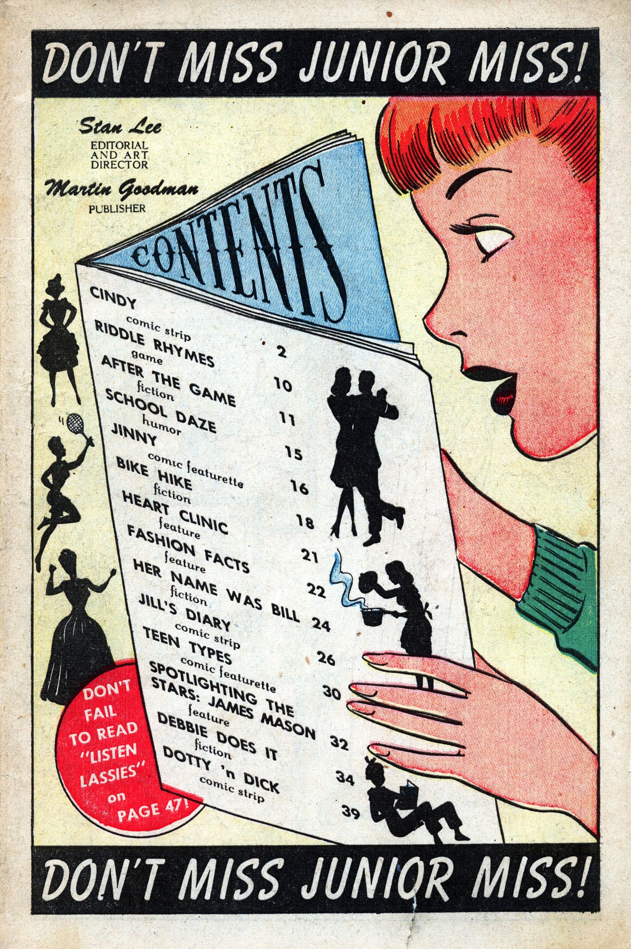 Read online Junior Miss (1947) comic -  Issue #24 - 3