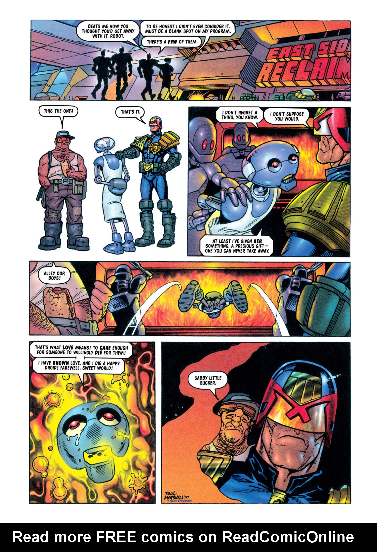 Read online Judge Dredd: The Complete Case Files comic -  Issue # TPB 27 - 157