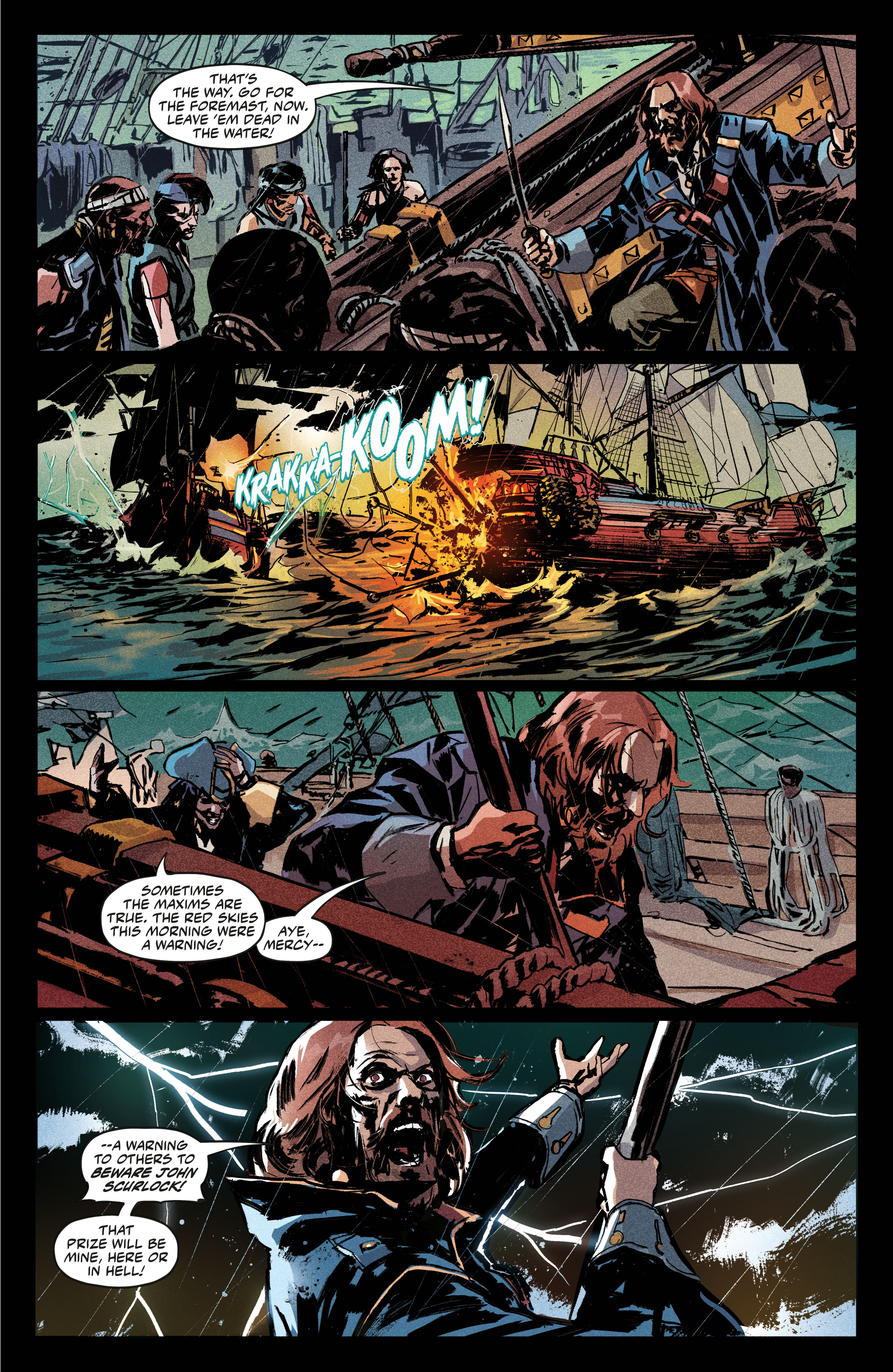 Read online Skull and Bones: Savage Storm comic -  Issue #1 - 7