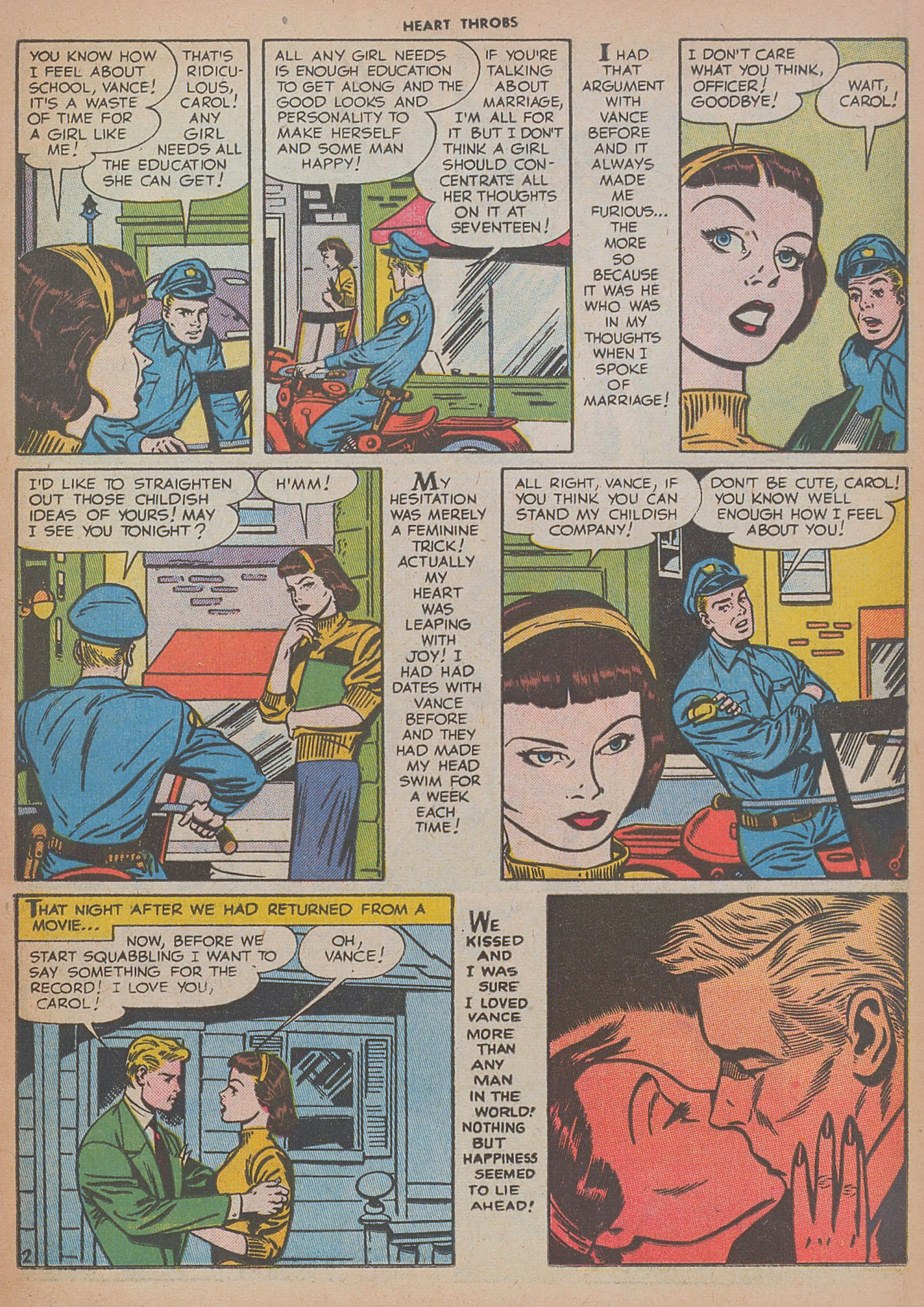 Read online Heart Throbs comic -  Issue #37 - 13